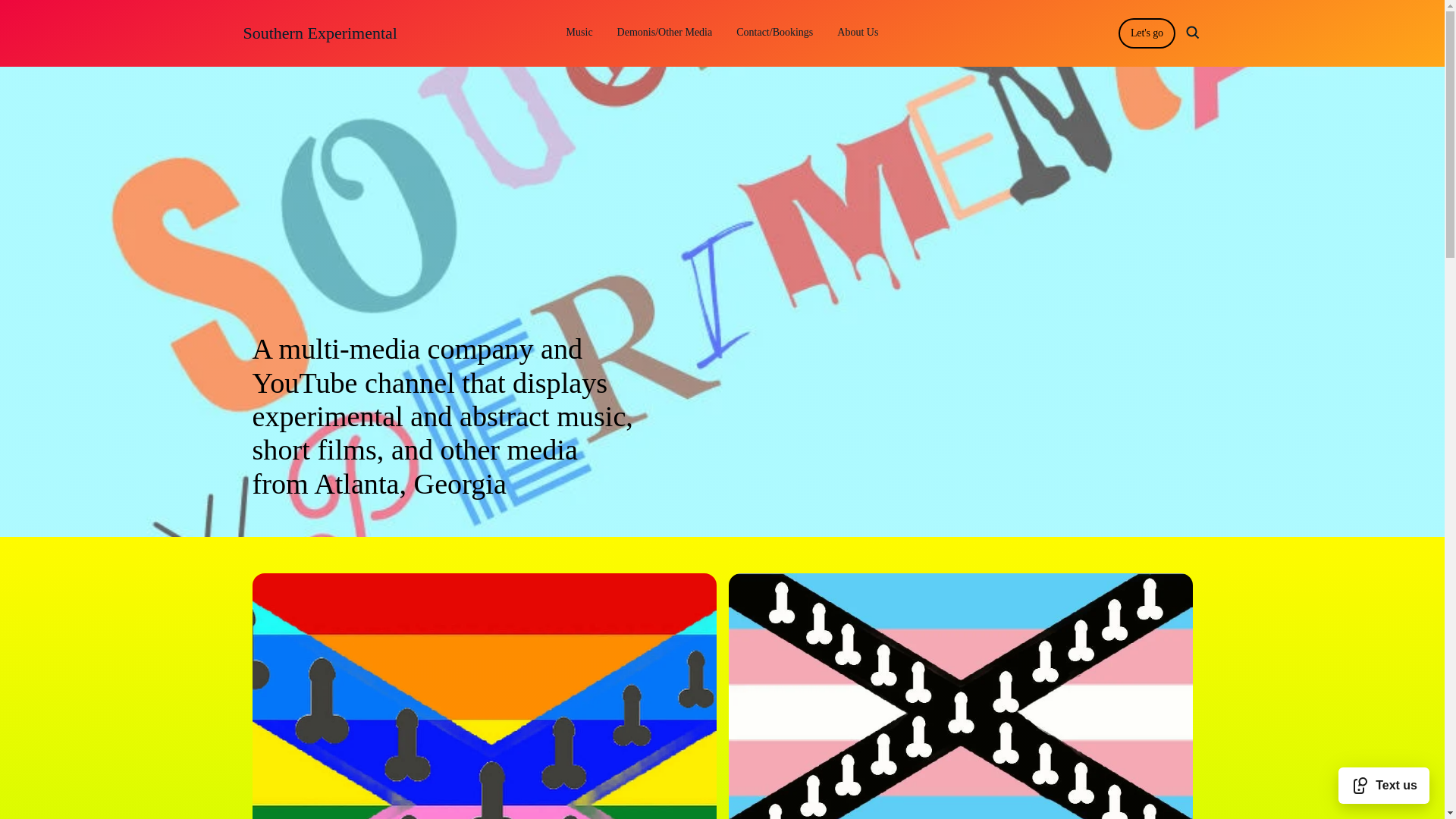 website screenshot of https://southernexperimental.com/