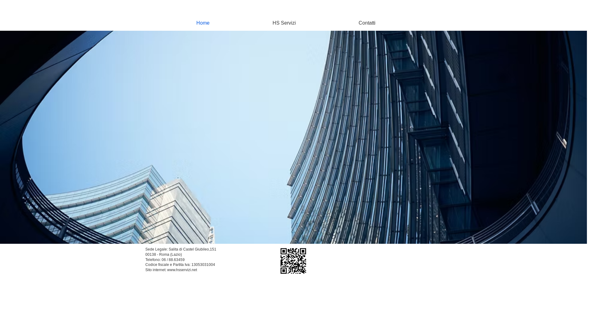 website screenshot of https://hsserviziintegrati.it/