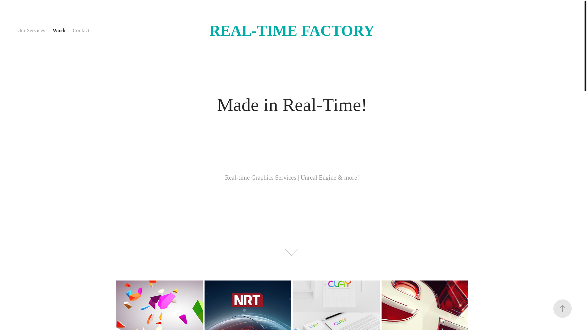 website screenshot of https://real-timefactory.com/