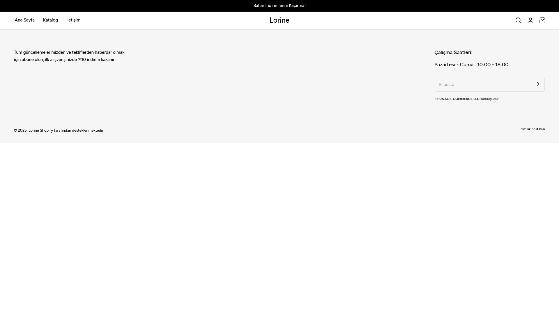 website screenshot of https://lorinetr.com/