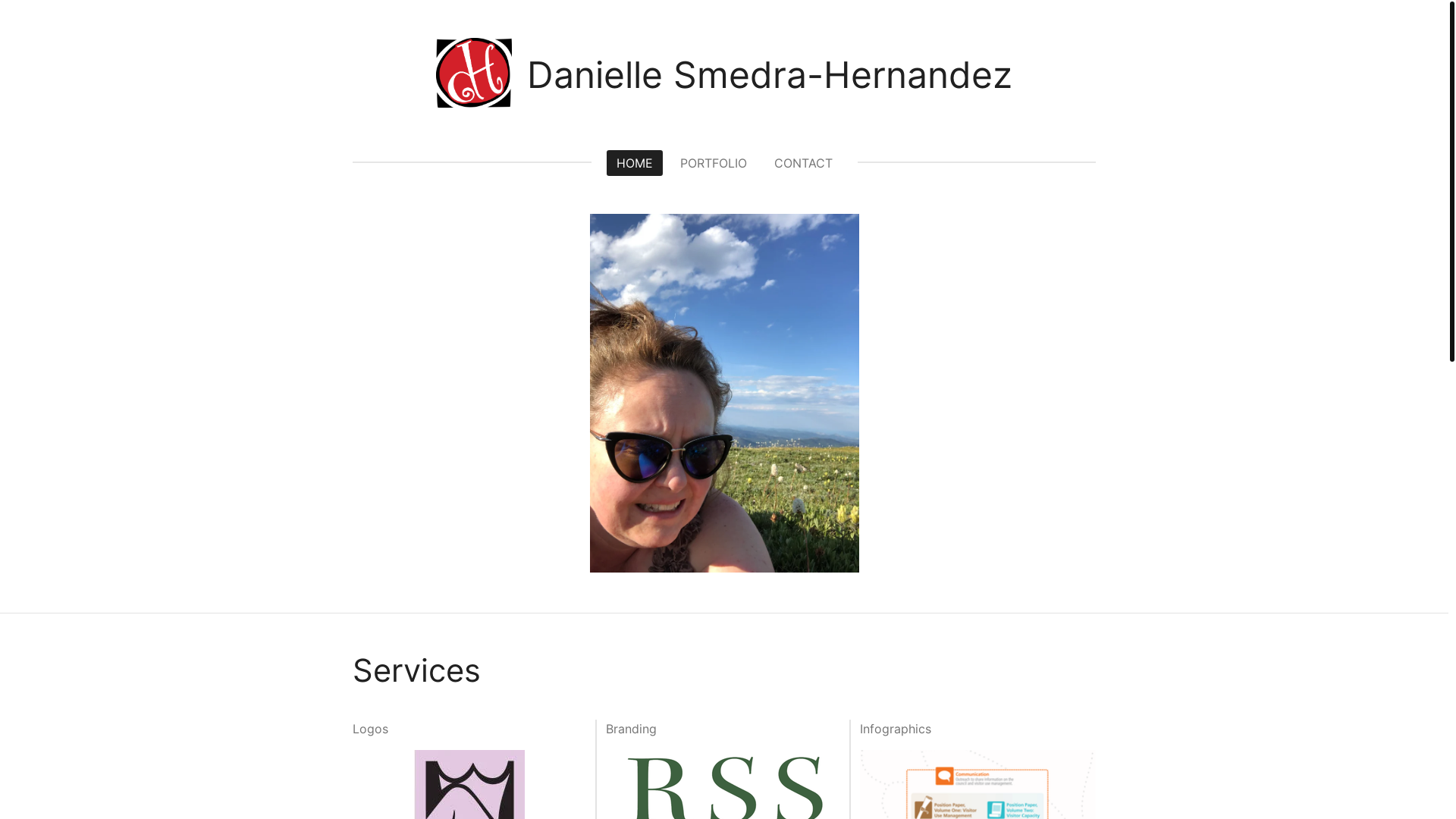 website screenshot of https://dhvisualcommunications.com/