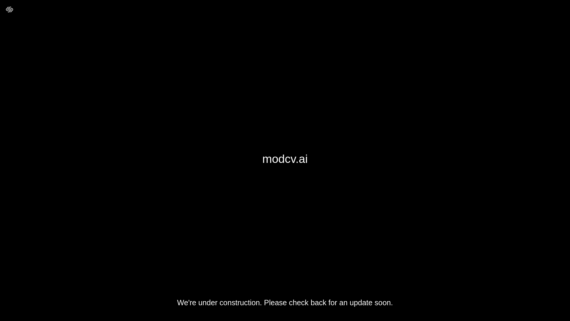 website screenshot of https://modcv.ai/