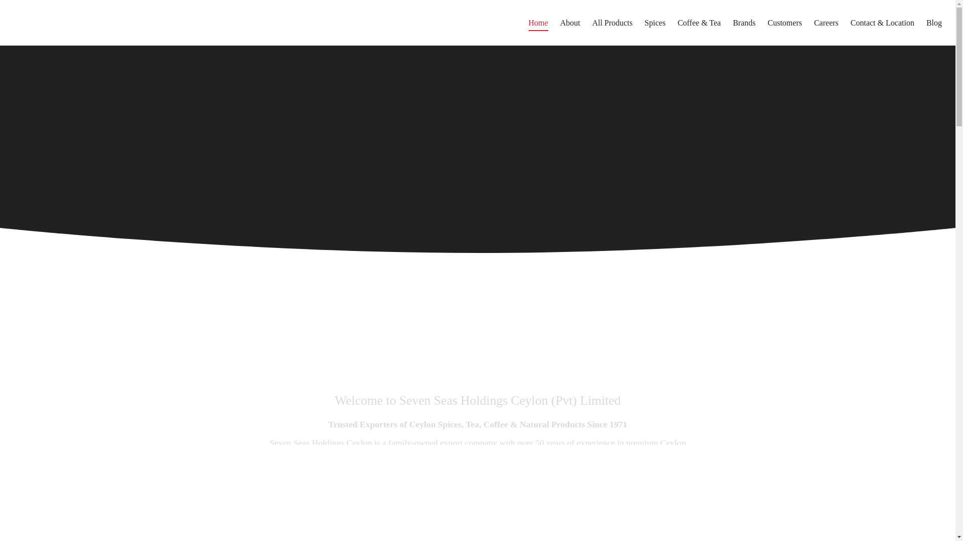 website screenshot of https://sevenseashc.com/