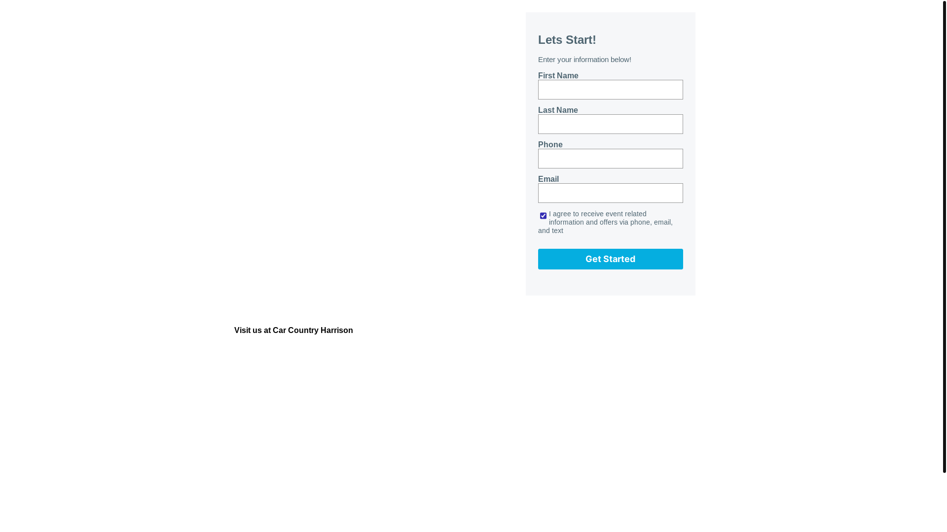 website screenshot of https://carcountyevents.com/