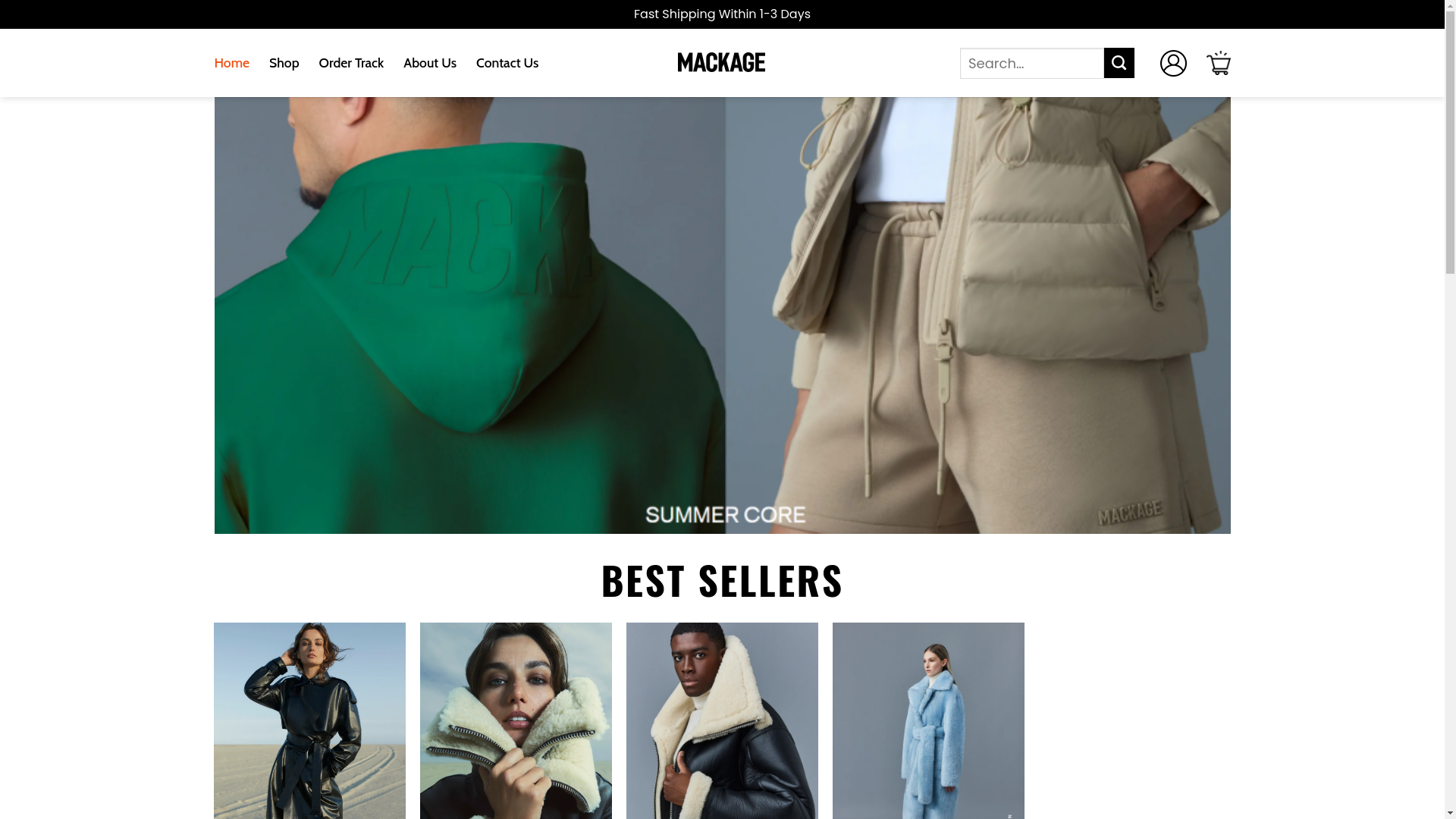 website screenshot of https://halomackage.shop/
