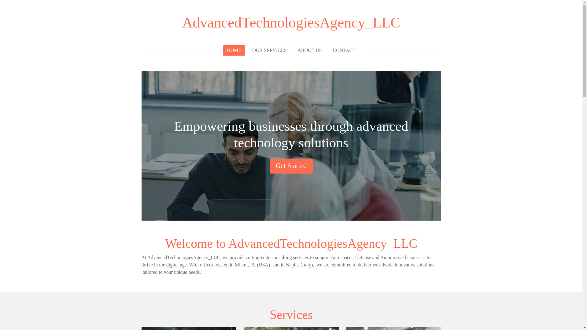 website screenshot of https://advancedtechnologiesagency-lcc.com/