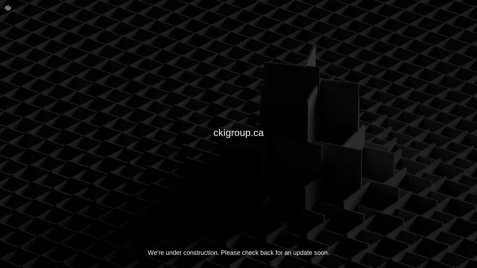 website screenshot of https://ckigroup.ca/