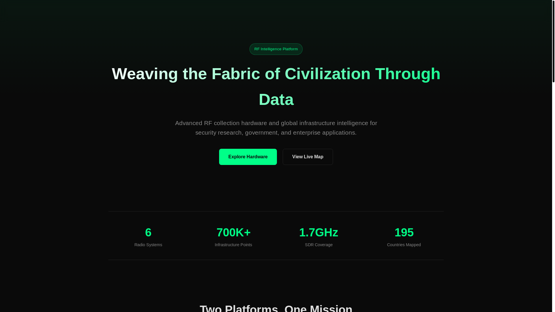 website screenshot of https://quantumloom-io.pages.dev/