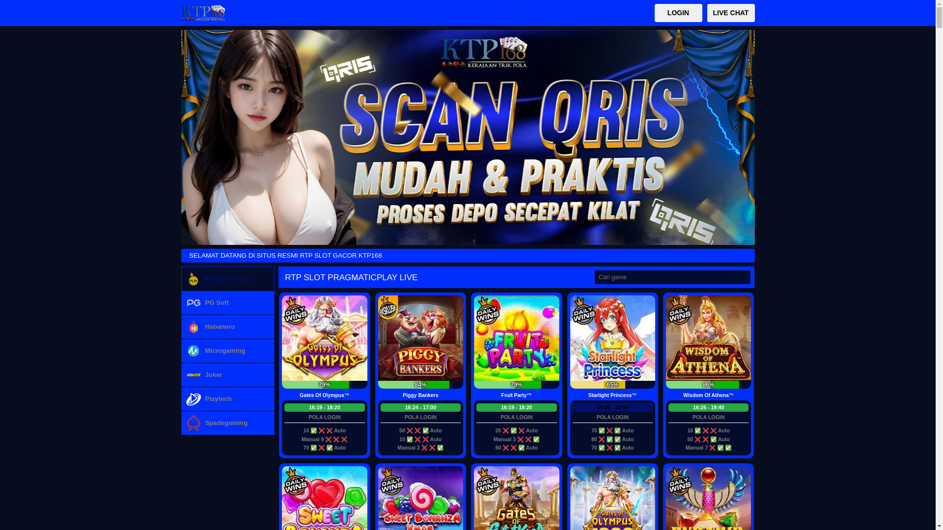 website screenshot of https://rtp-slot-gacor-ktp168-01.pages.dev/