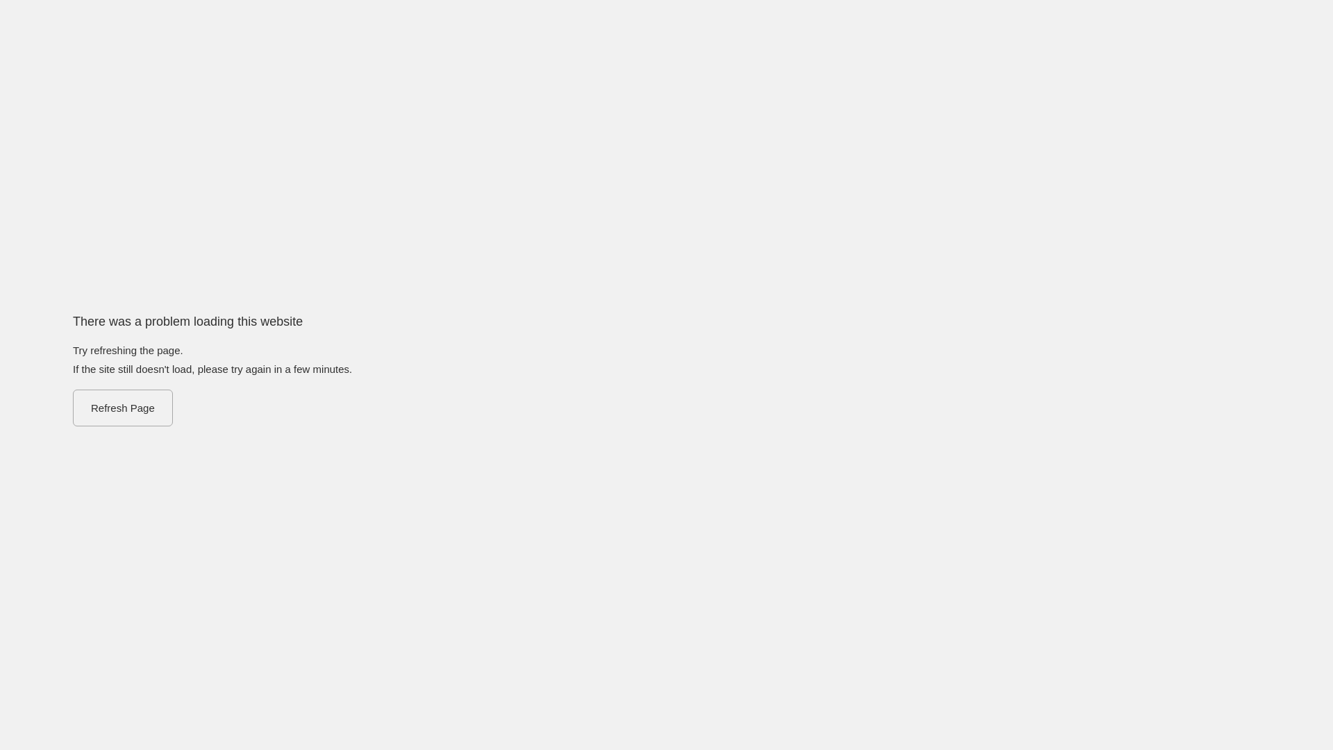 website screenshot of https://tiredchef.ca/