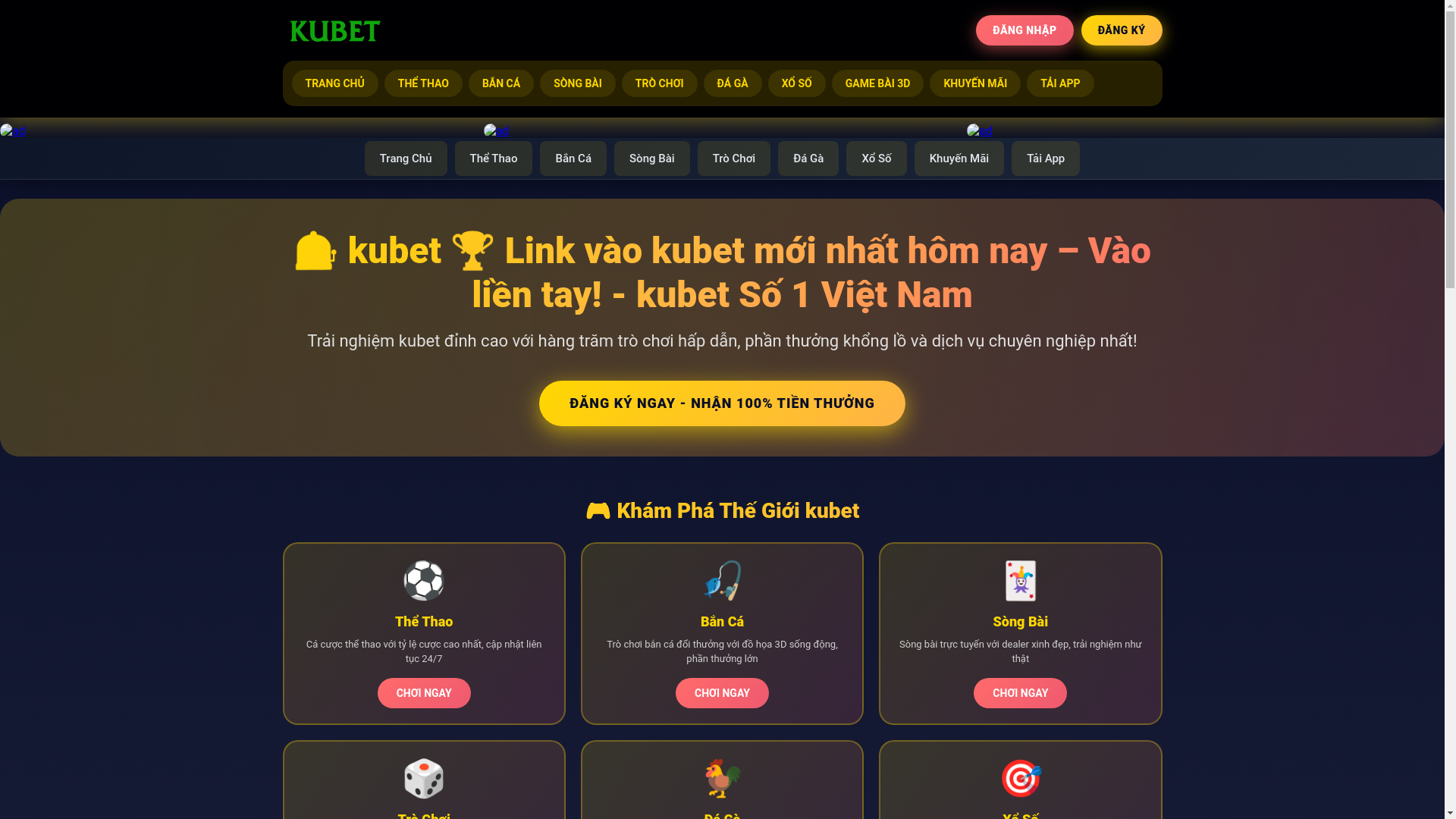 website screenshot of https://kubet-play.com/