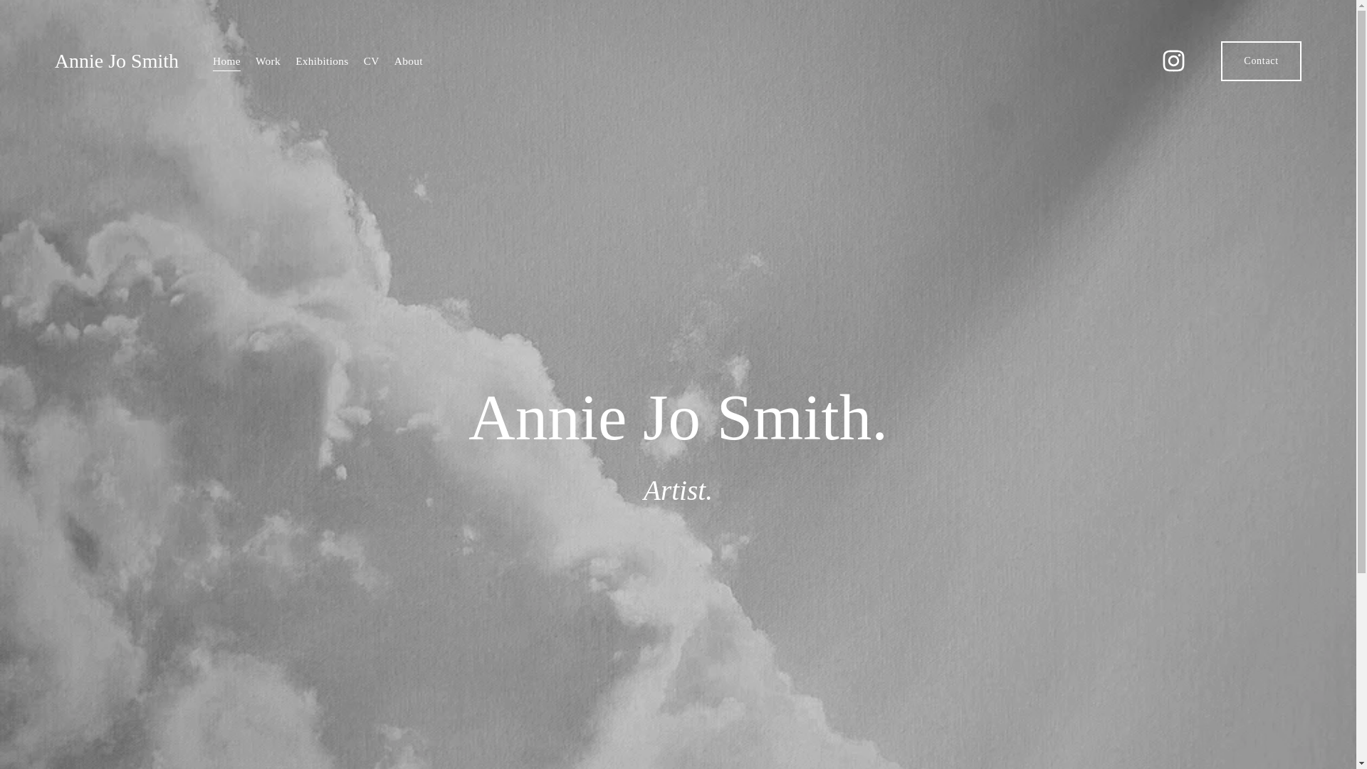 website screenshot of https://annelisejosephinesmith.com/