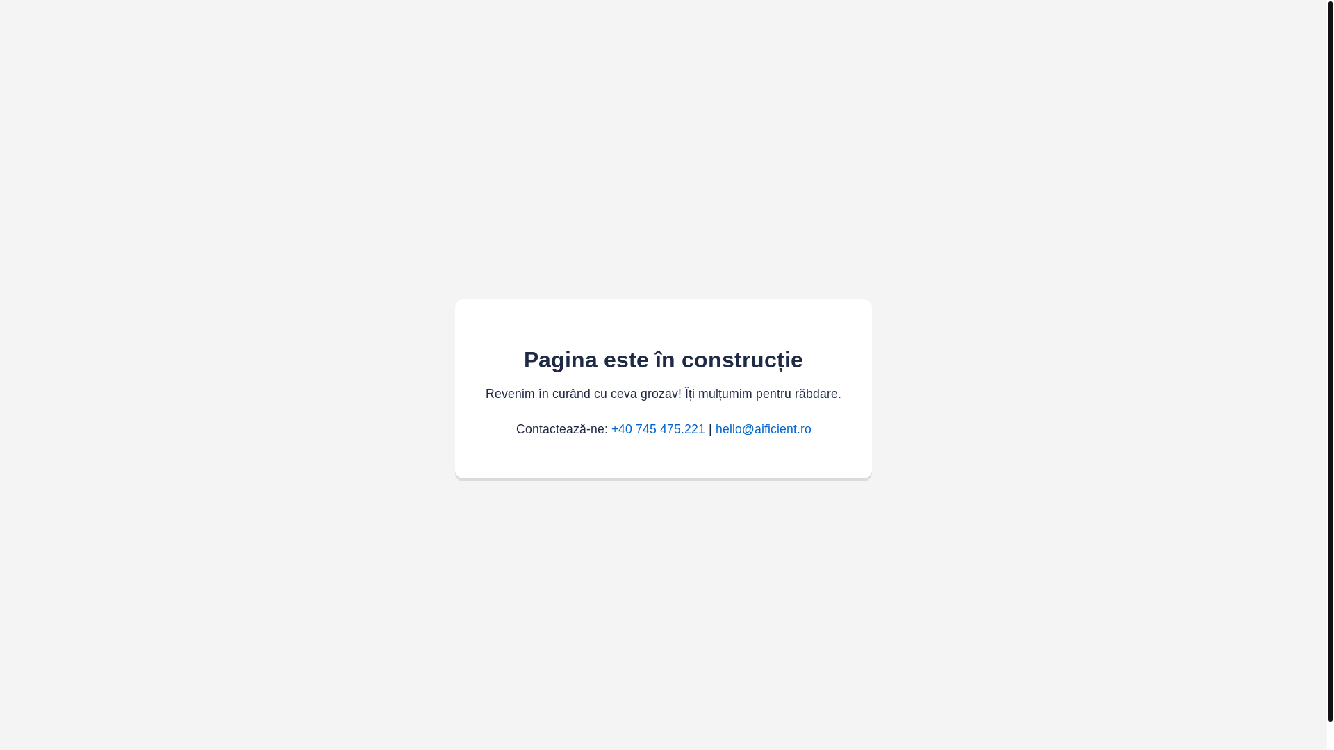 website screenshot of https://raprofidentestetiq.ro/