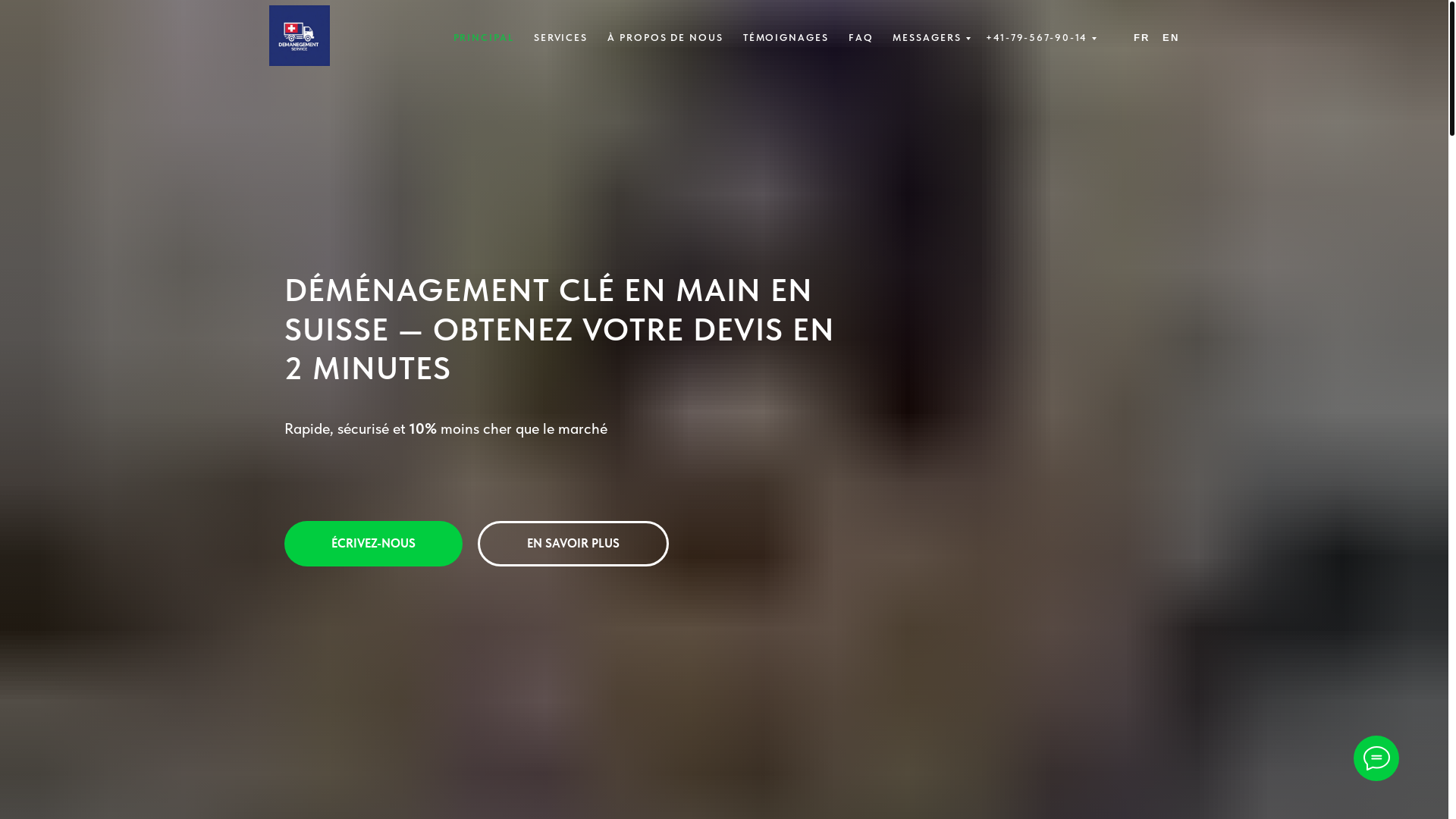 website screenshot of https://demenagement-cantonvaud.ch/