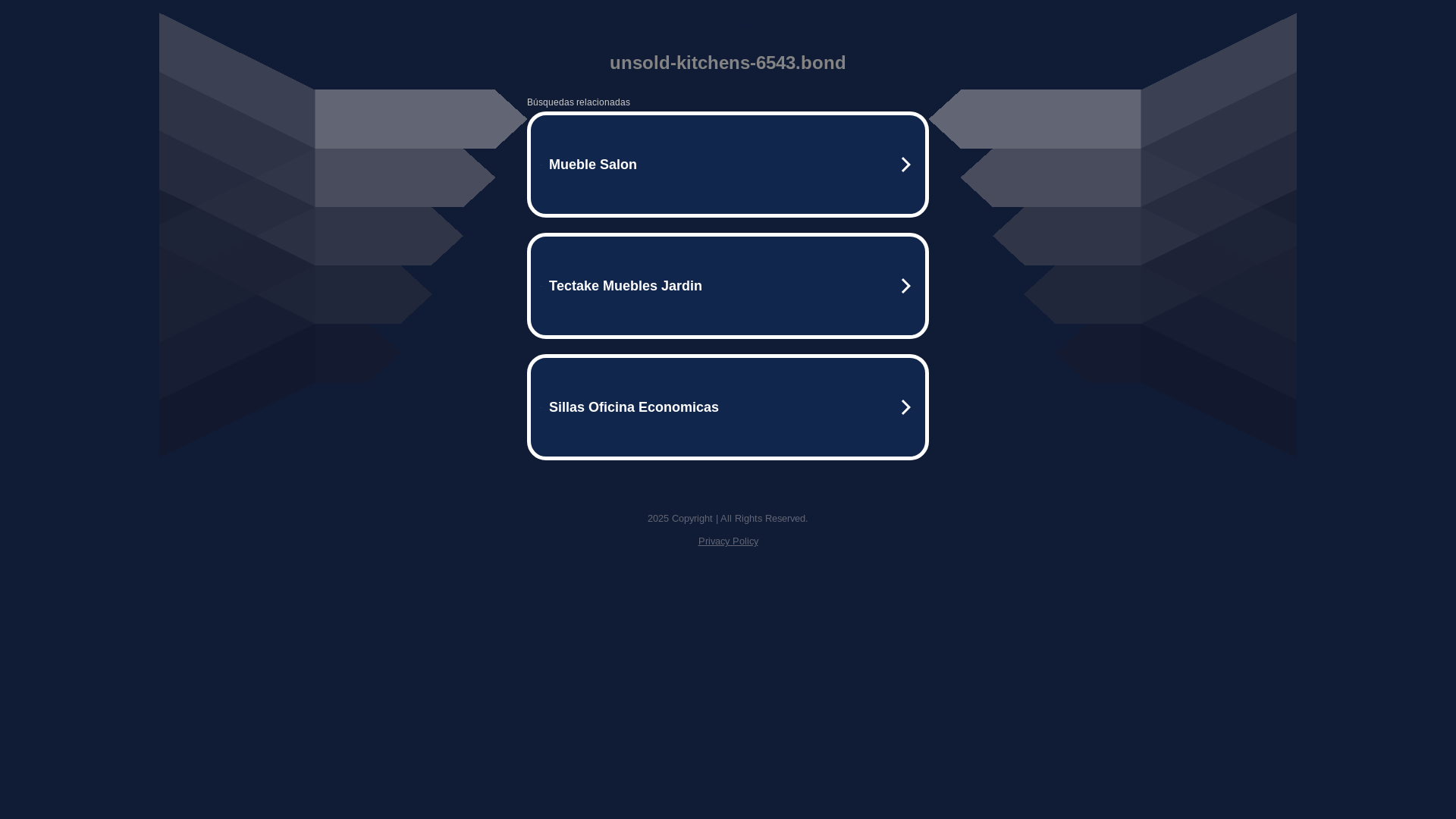 website screenshot of https://unsold-kitchens-6543.bond/
