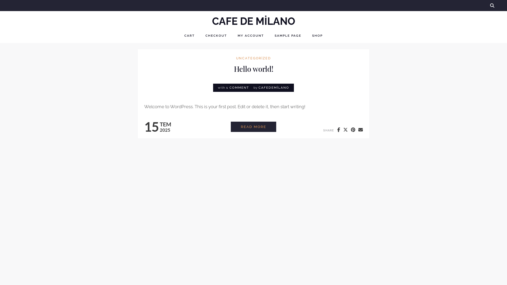 website screenshot of https://cafedemilano.com.tr/
