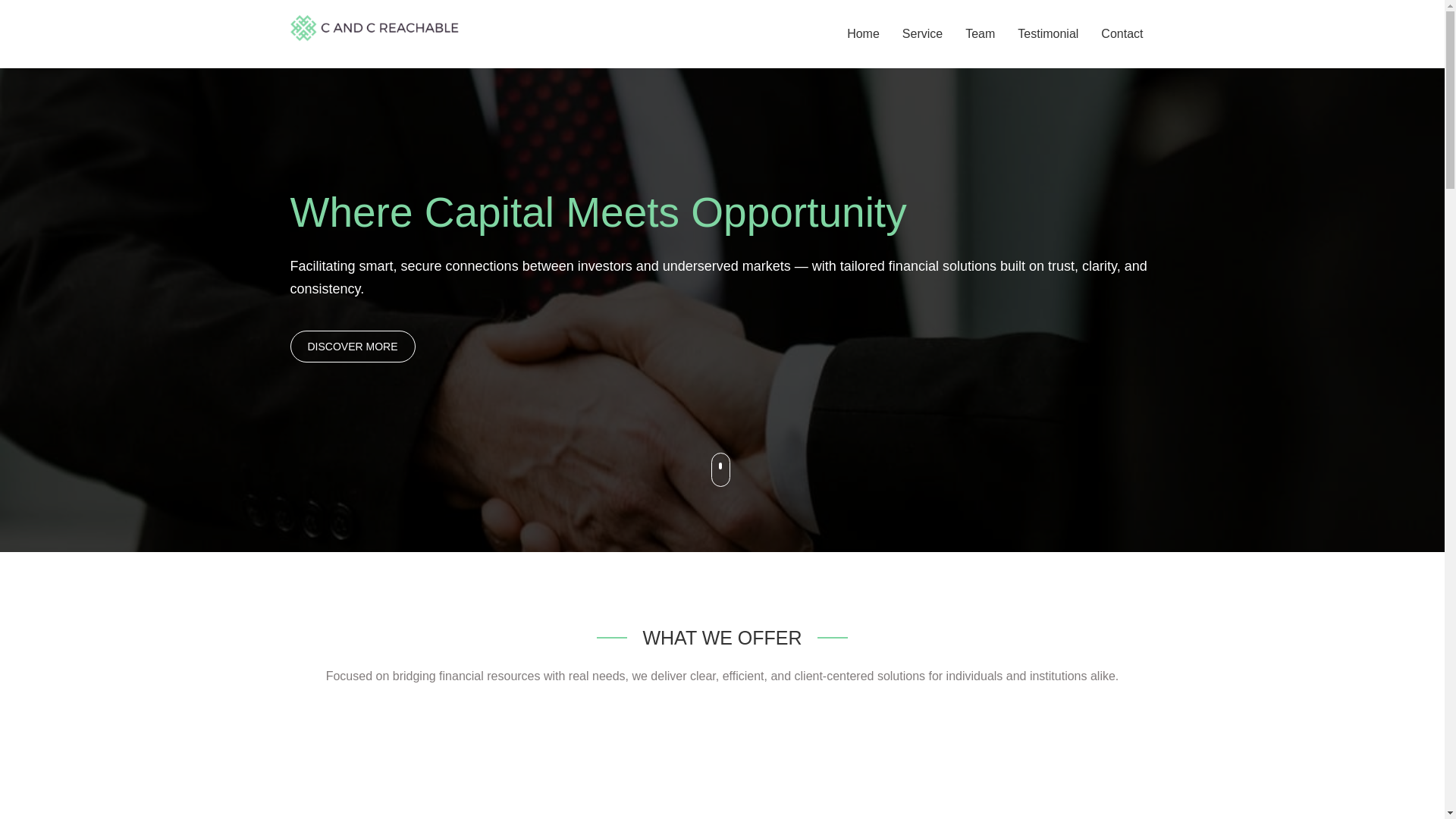 website screenshot of https://cacreach.pages.dev/