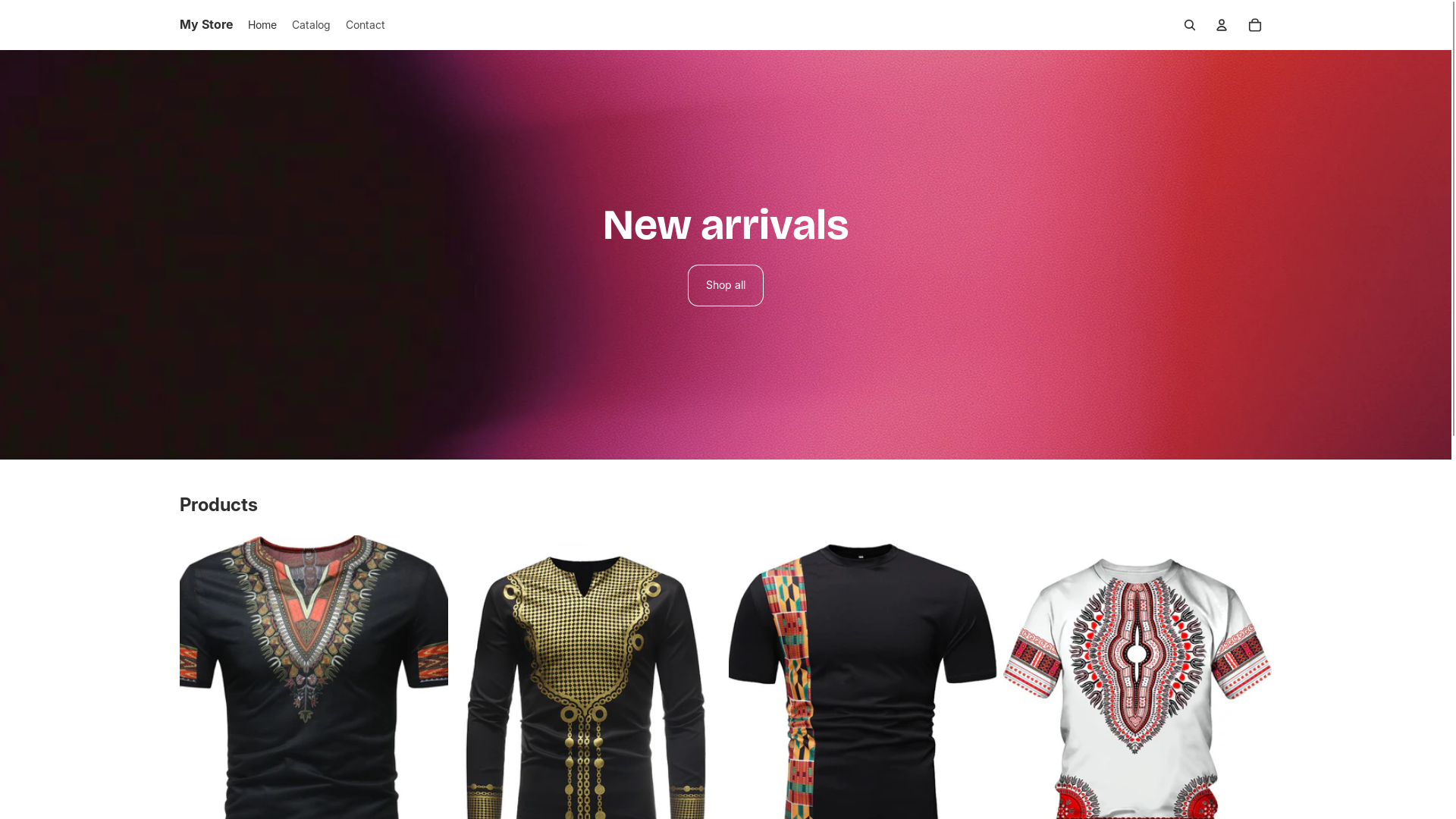 website screenshot of https://kibadapparel.shop/