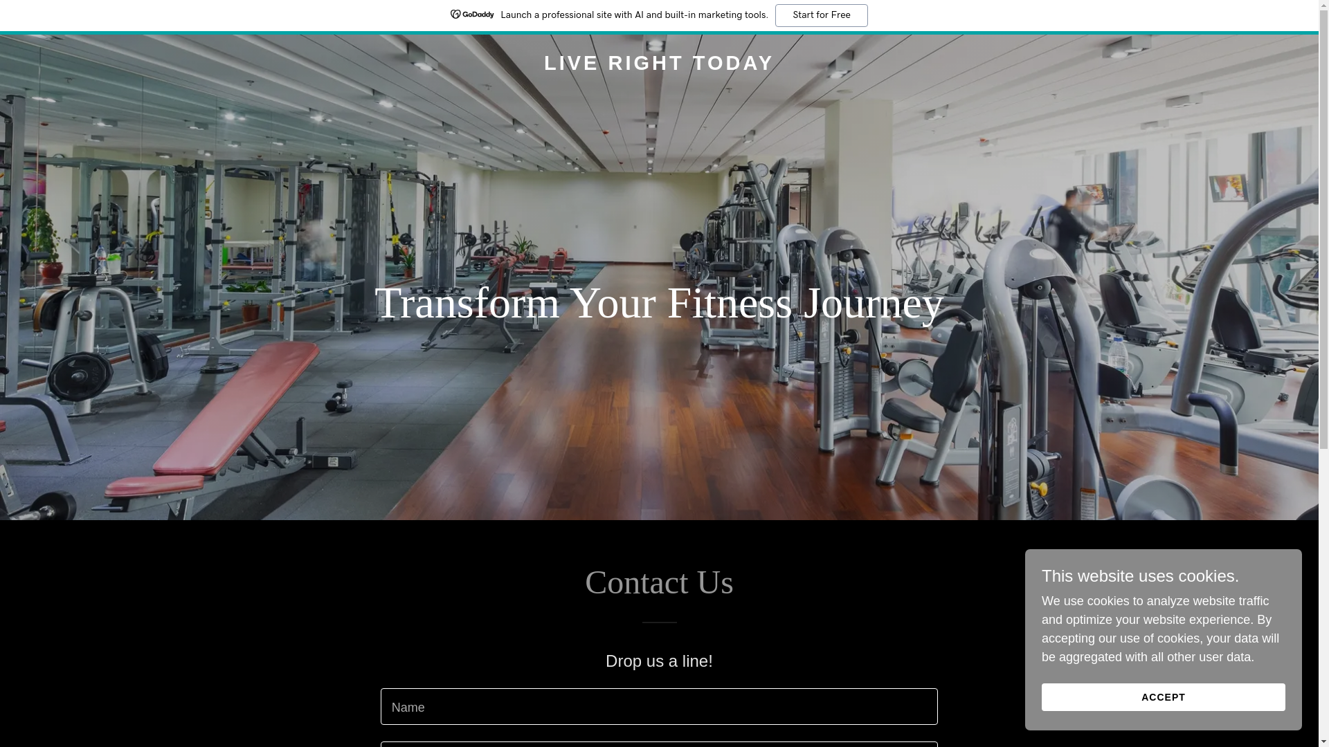 website screenshot of https://liverightoday.com/