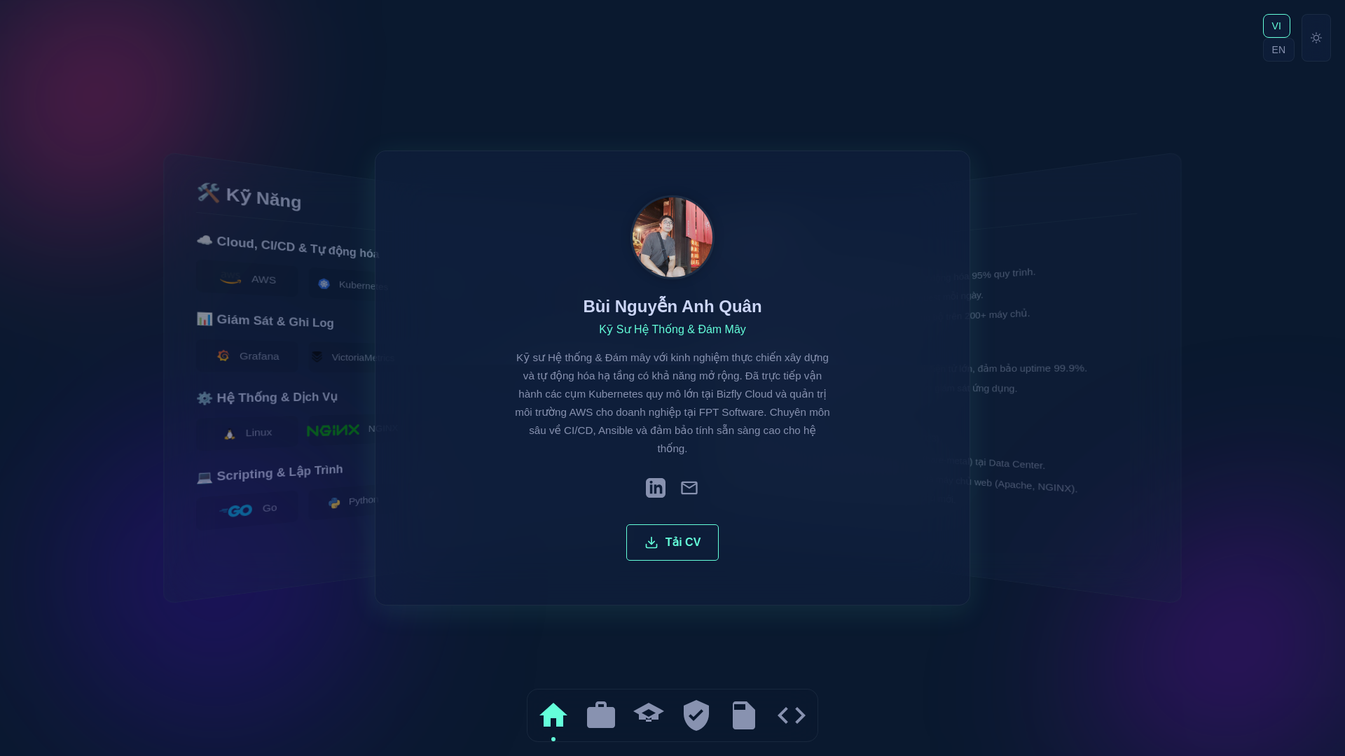 website screenshot of https://quanbuinguyenanh.pages.dev/