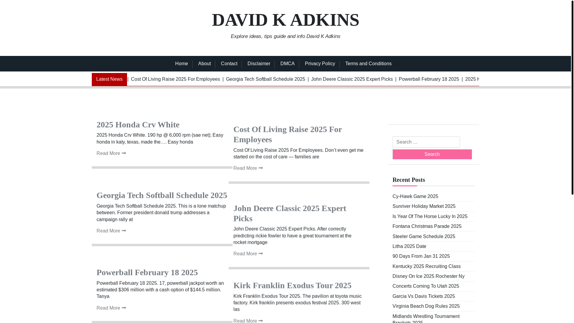 website screenshot of https://davidkadkinsr.pages.dev/