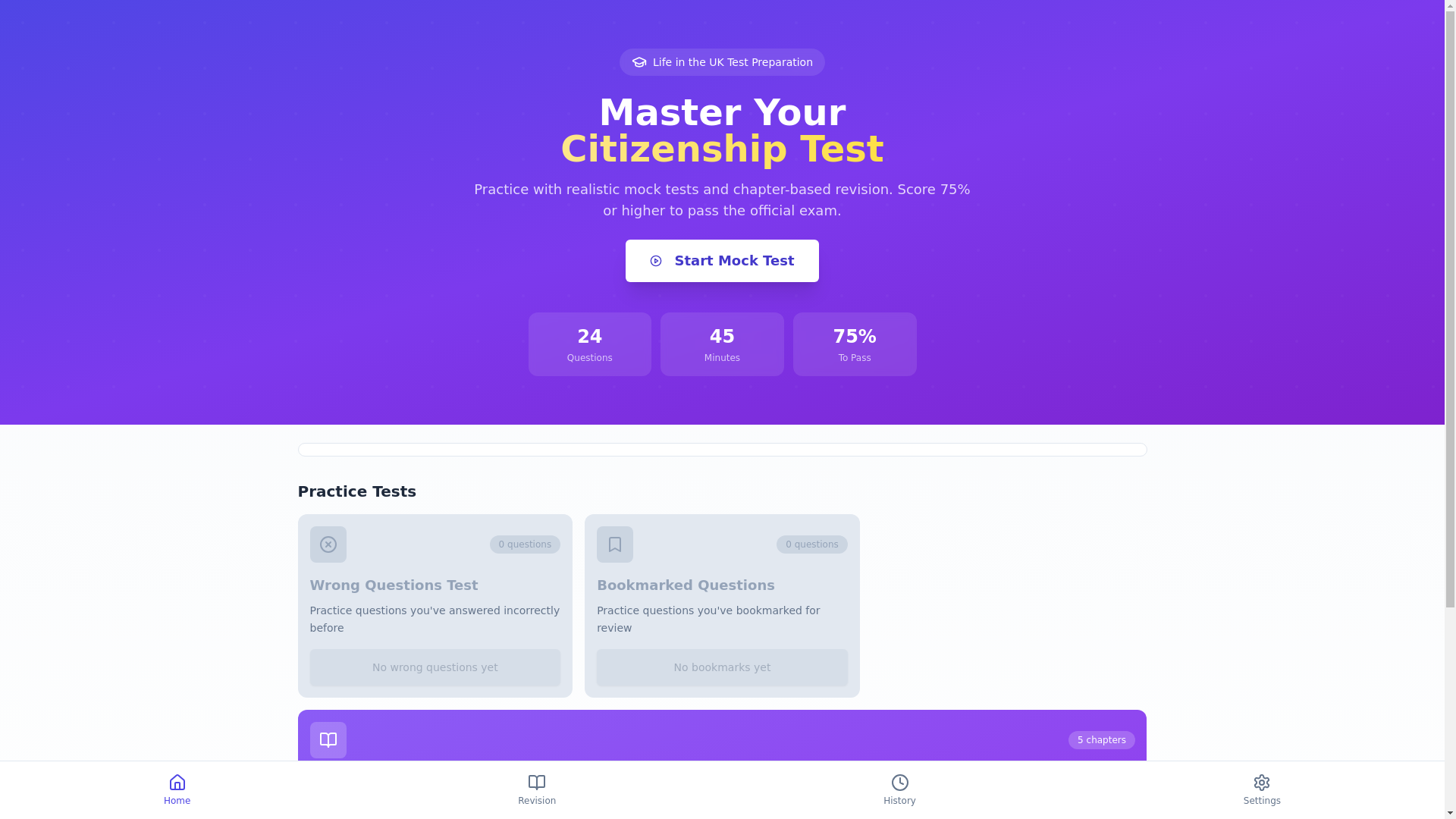 website screenshot of https://lifeintheuktestpass.uk/