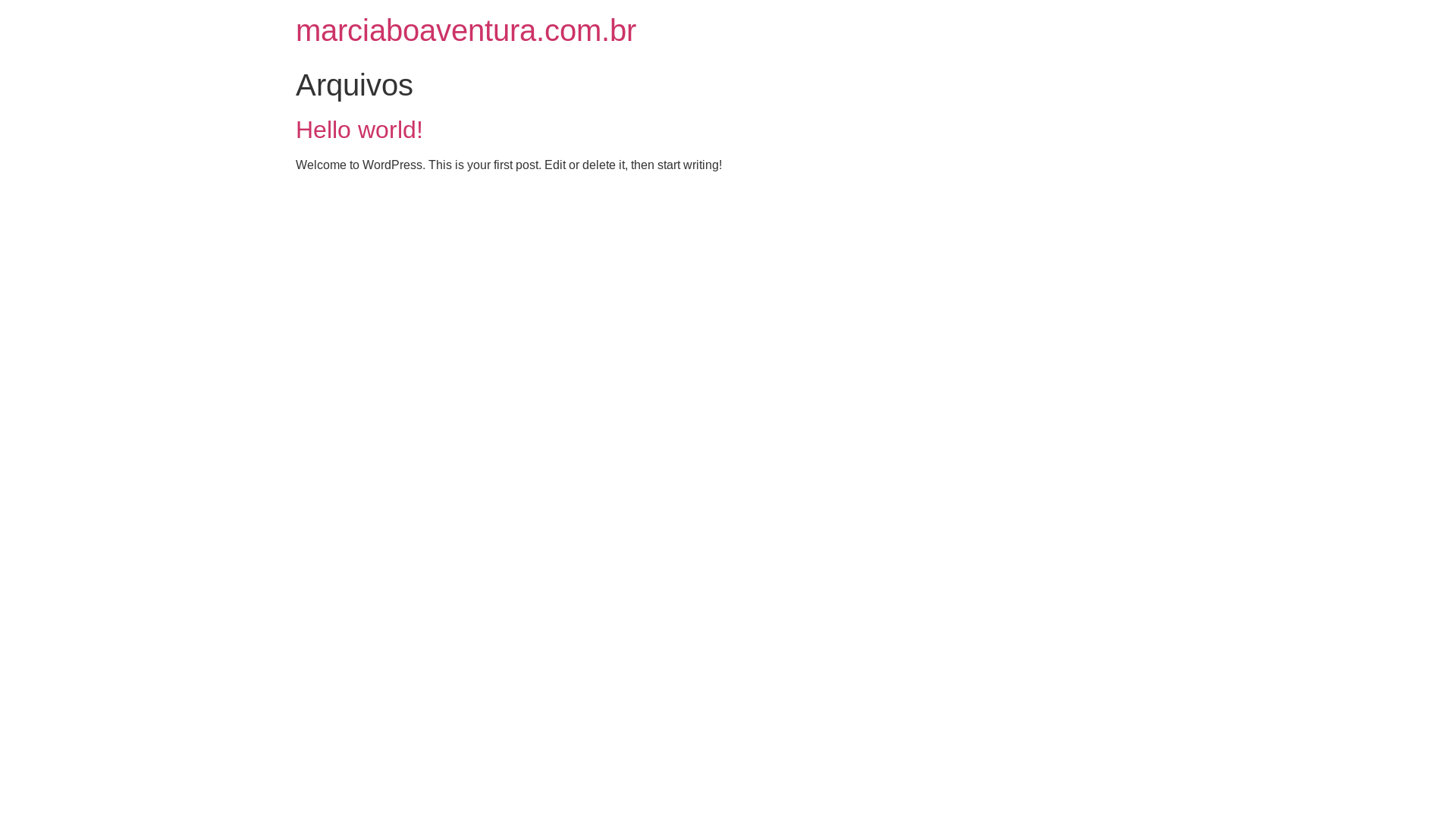 website screenshot of https://marciaboaventura.com.br/