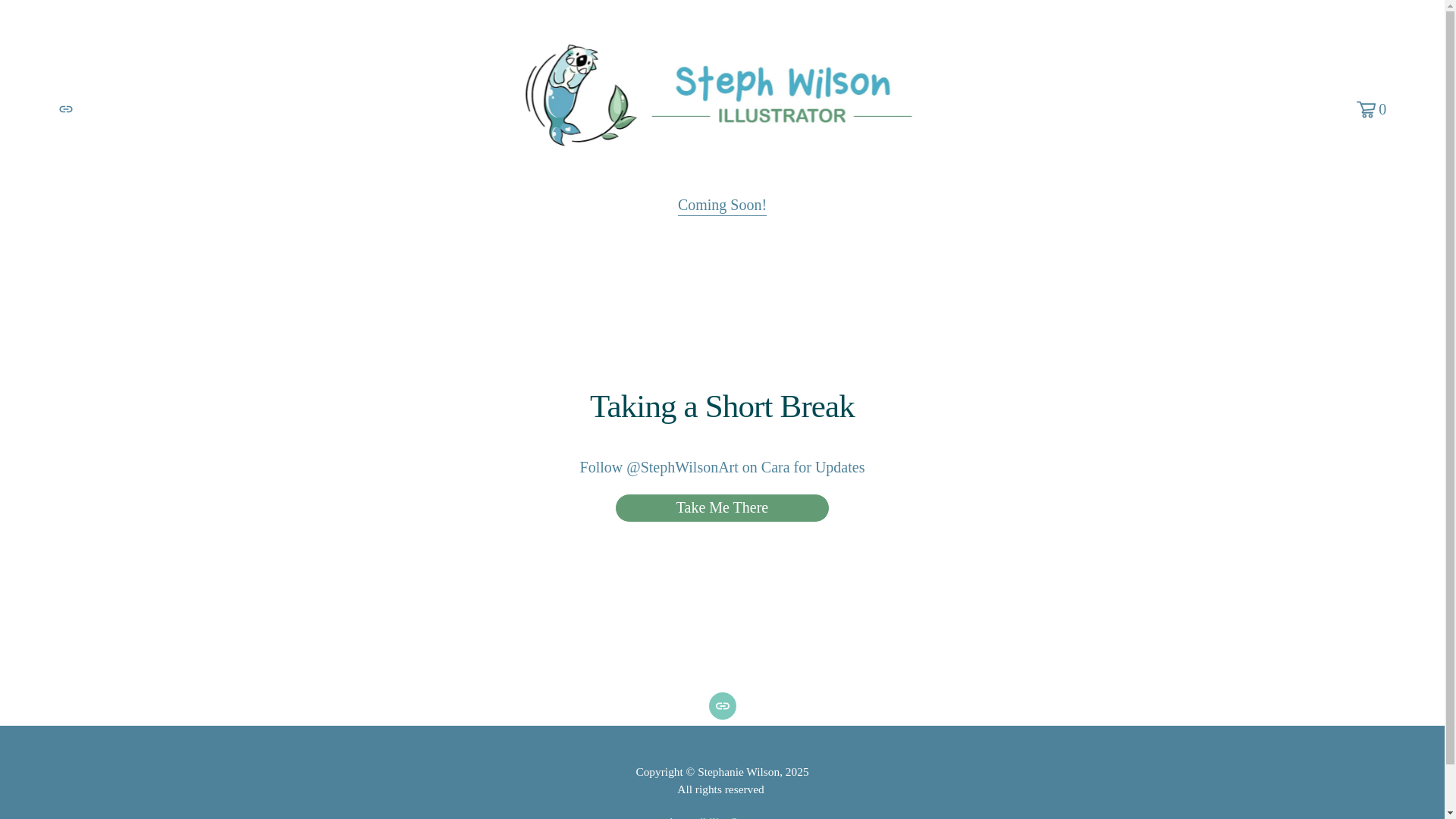 website screenshot of https://stephwilson.art/