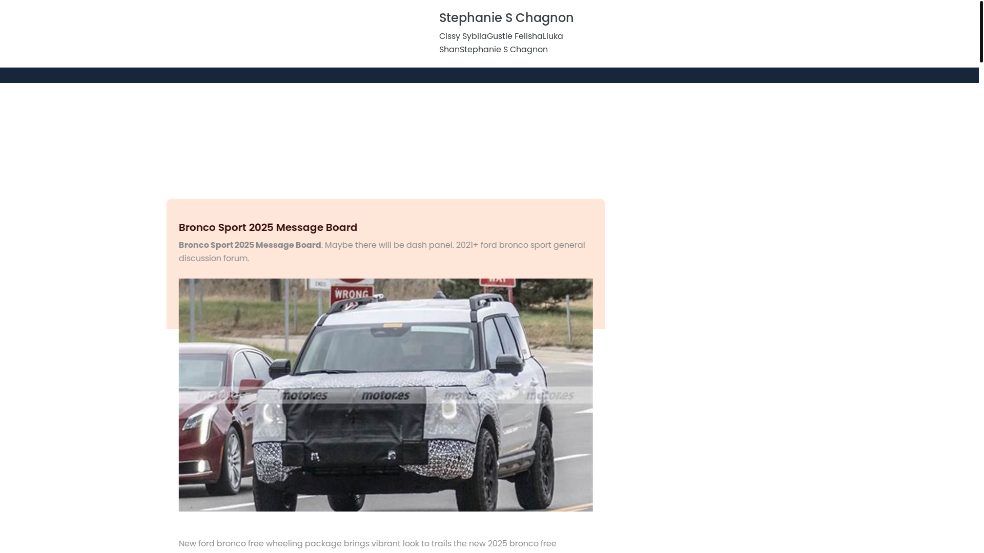 website screenshot of https://stephanieschagnonp.pages.dev/