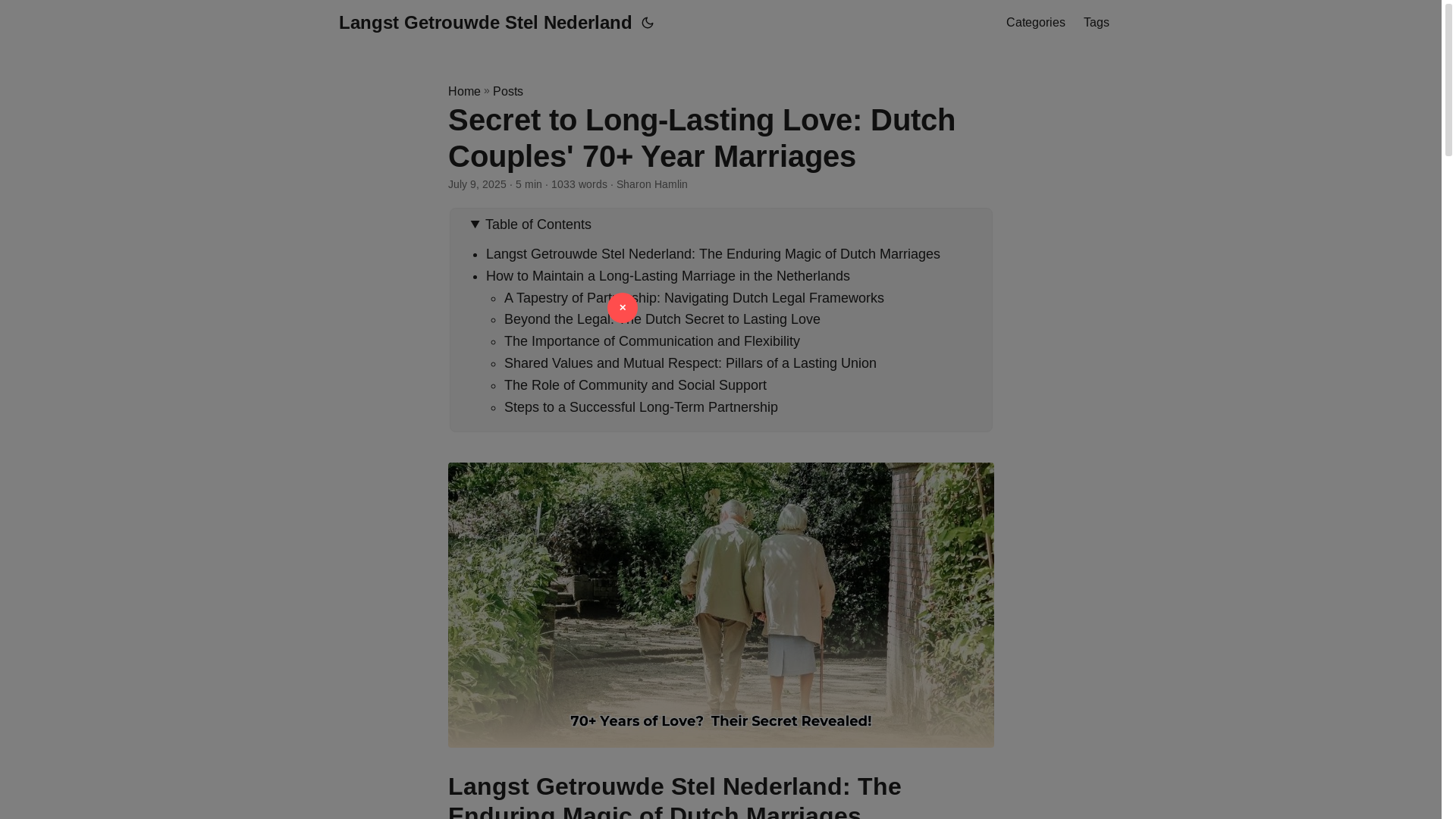 website screenshot of https://langst-getrouwde-stel-nederland.pages.dev/