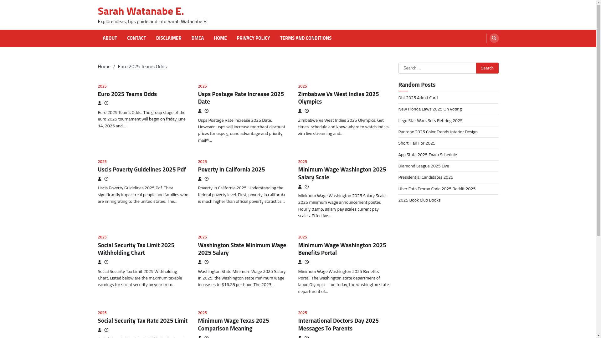 website screenshot of https://sarahwatanabee.pages.dev/