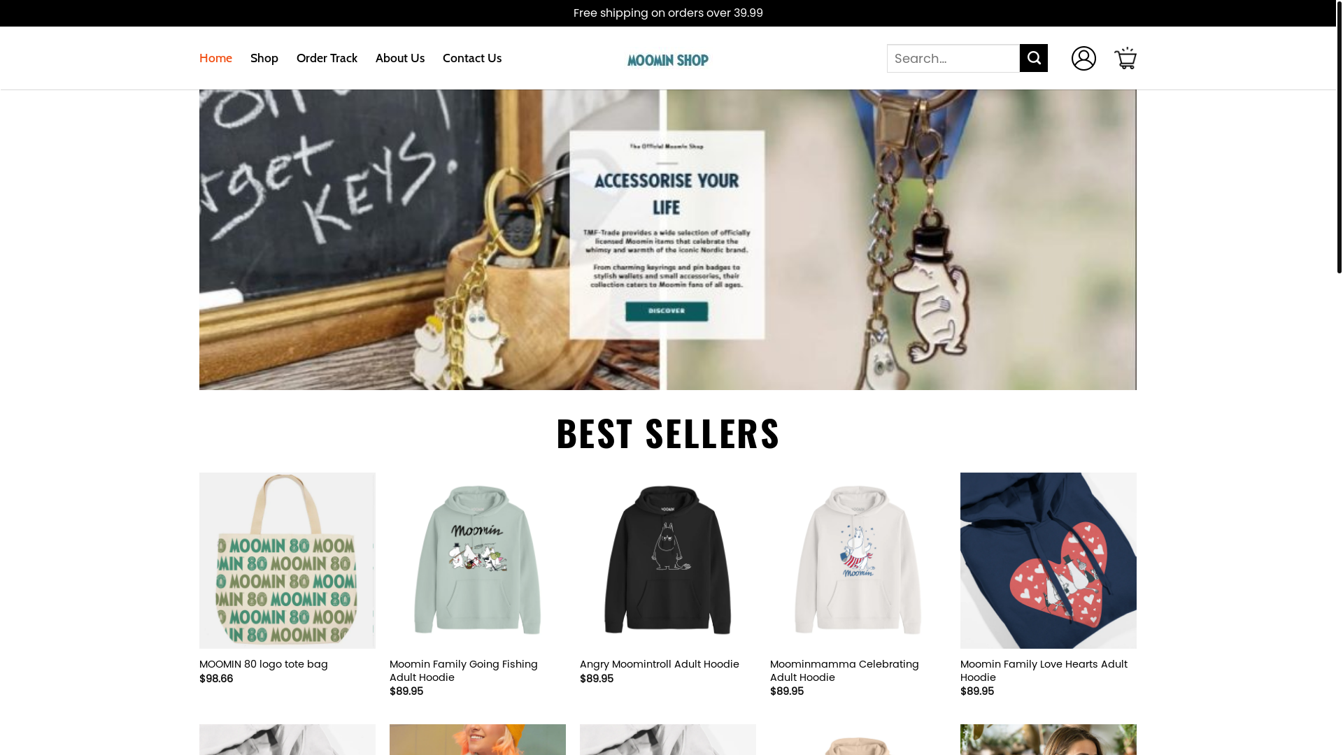 website screenshot of https://halomoomin.shop/
