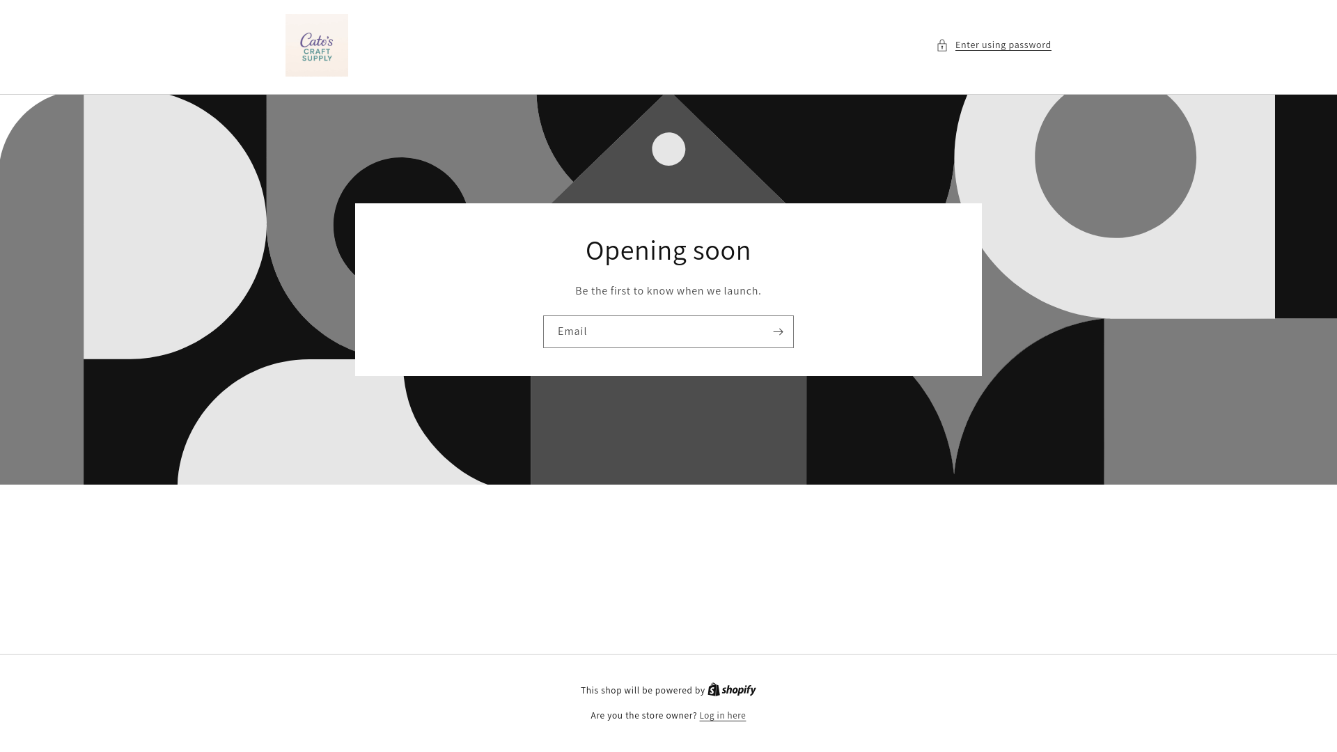 website screenshot of https://catoscraftsupply.com/