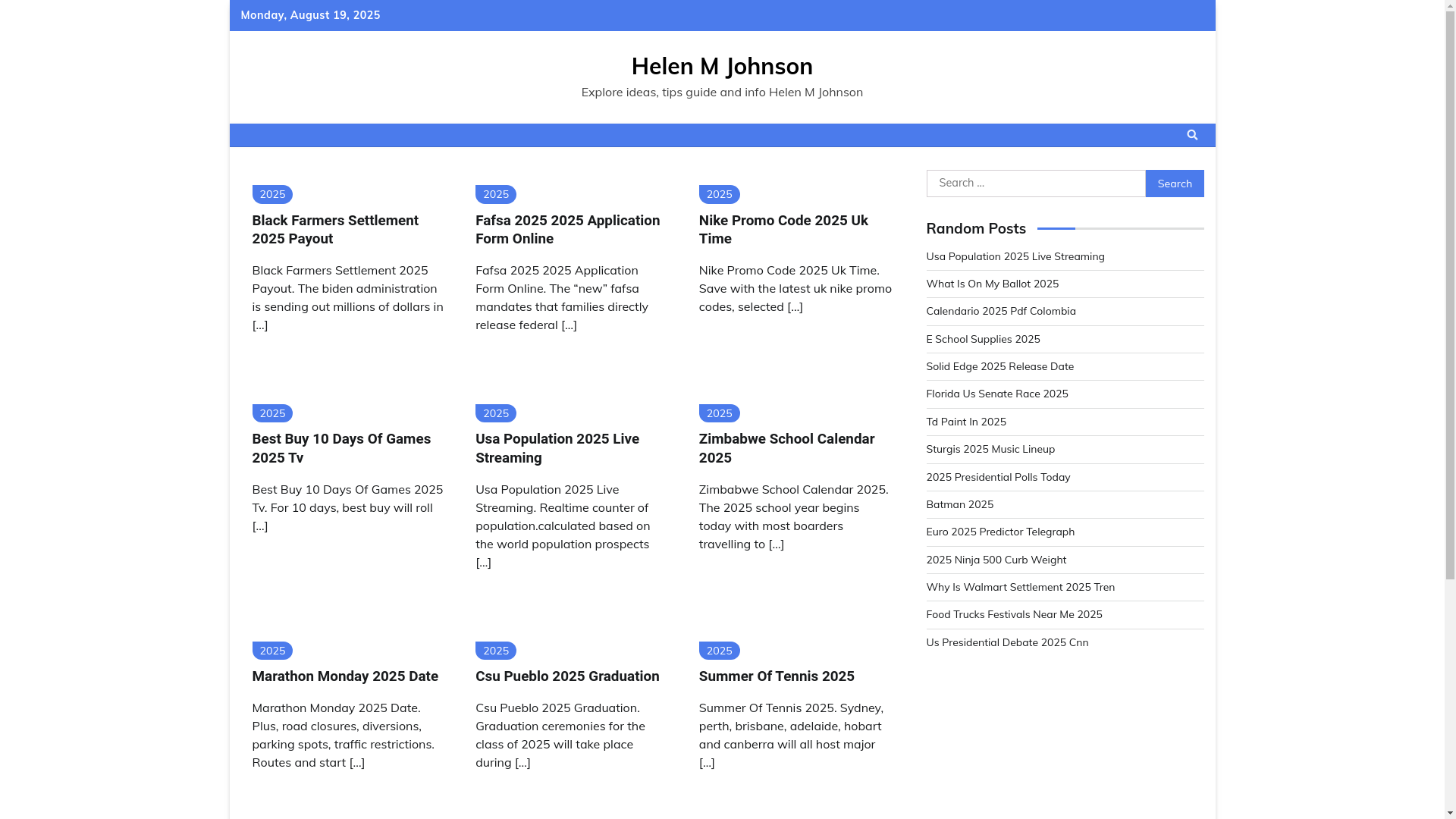 website screenshot of https://helenmjohnsont.pages.dev/