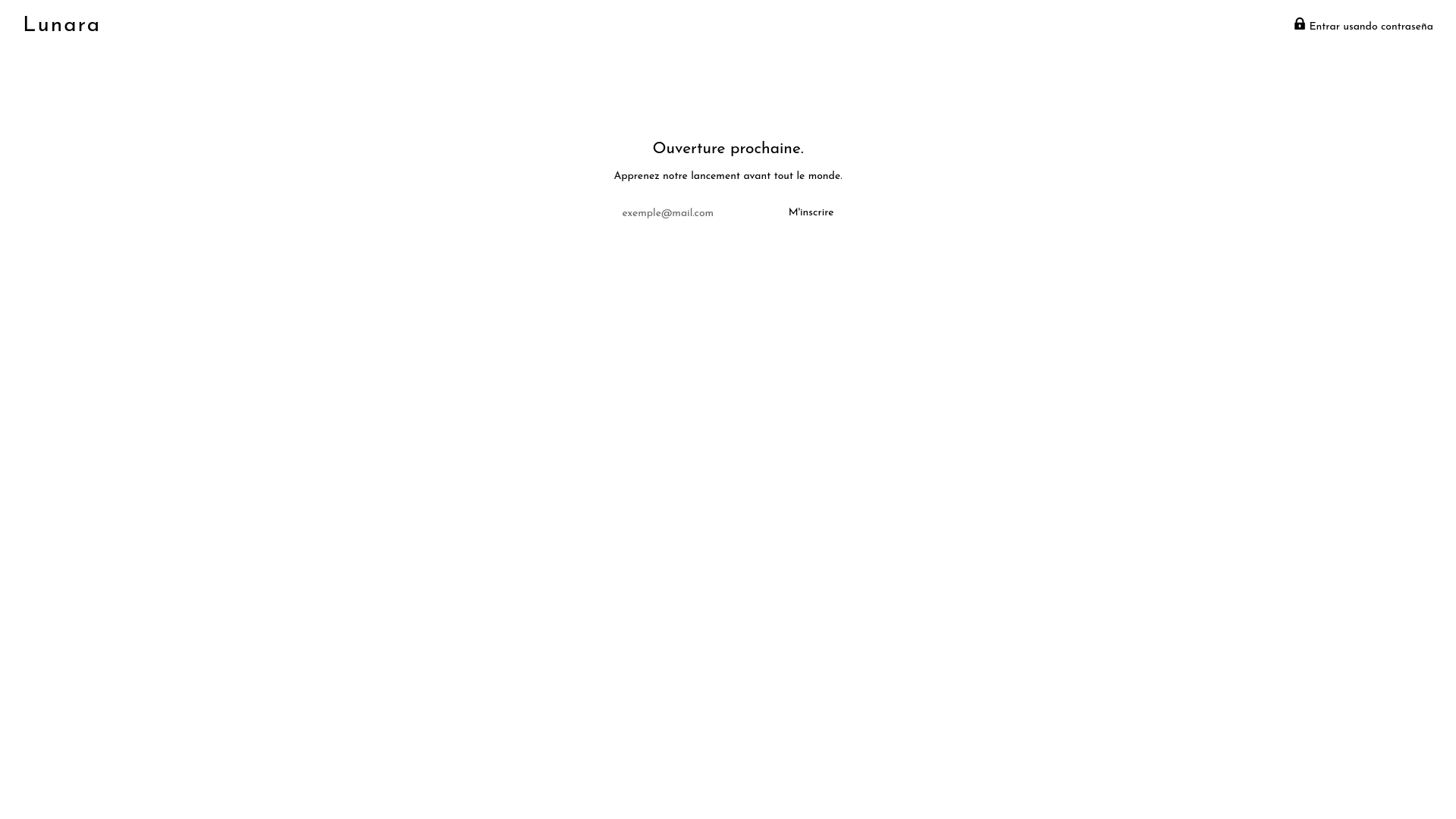website screenshot of https://lunaraworld.store/