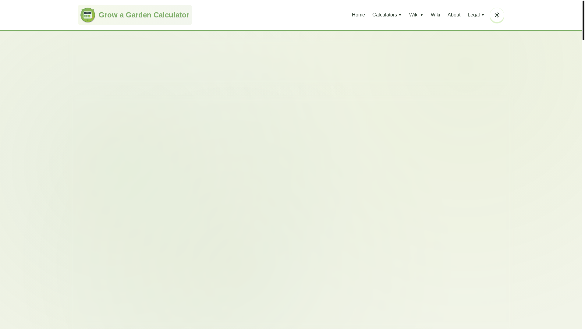website screenshot of https://growagardencalculator-epb.pages.dev/