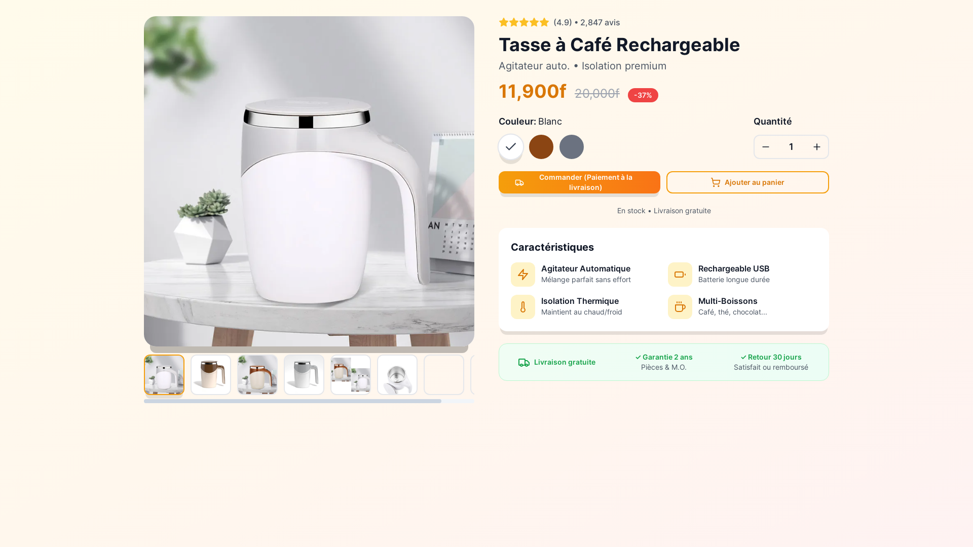 website screenshot of https://kadiastore.shop/