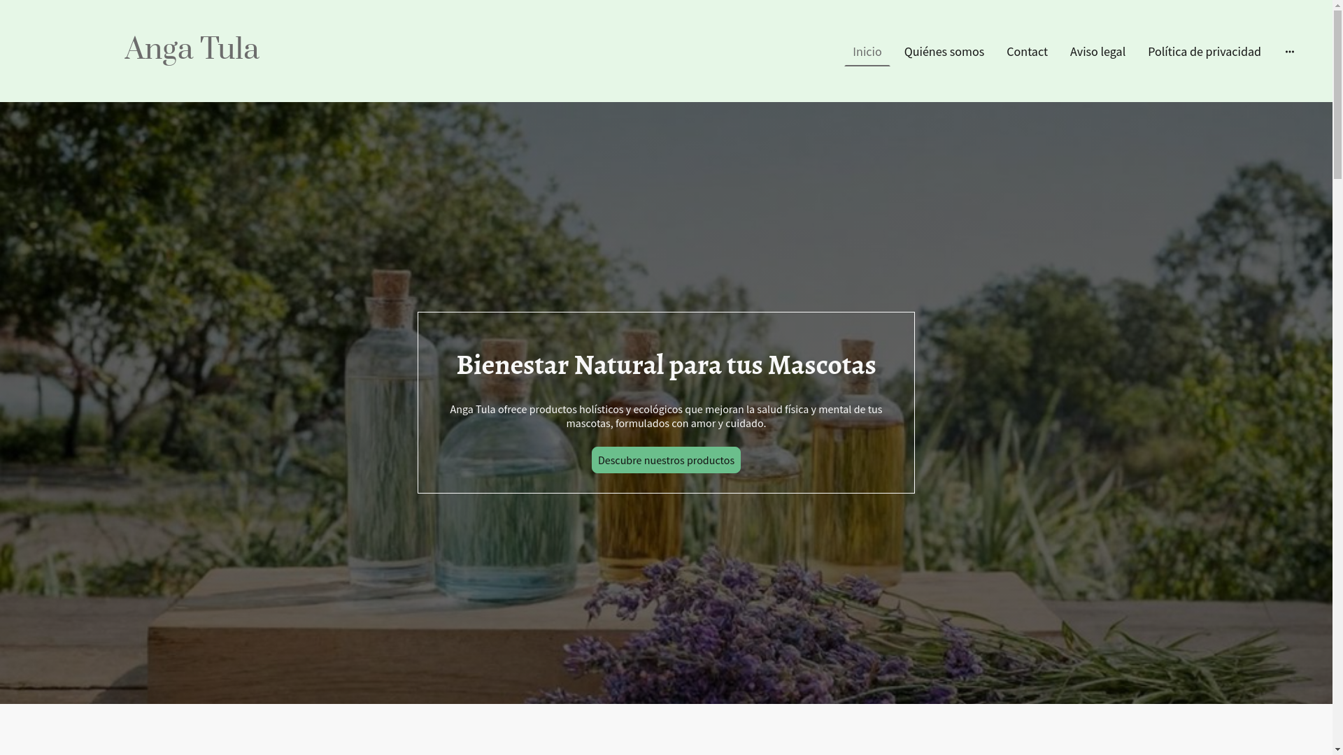 website screenshot of https://petnaturalcosmetic.es/