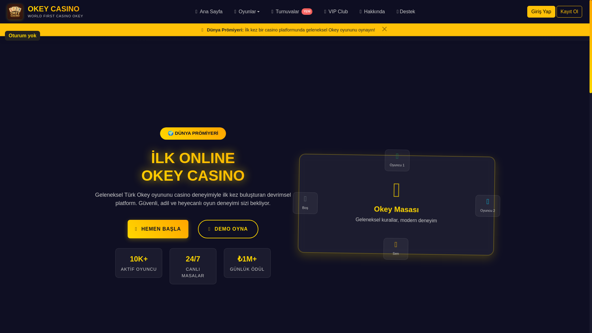 website screenshot of https://vegasokey.com/