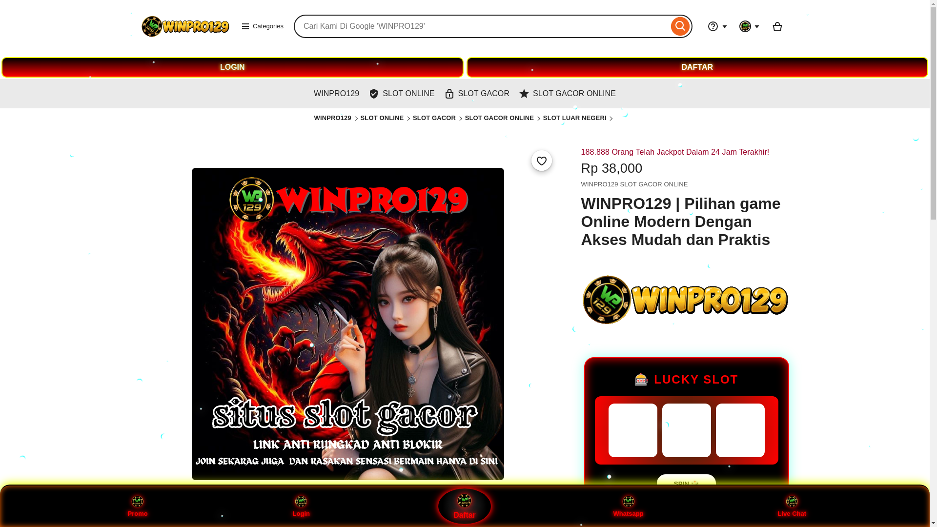 website screenshot of https://prasetiyamulya.info/