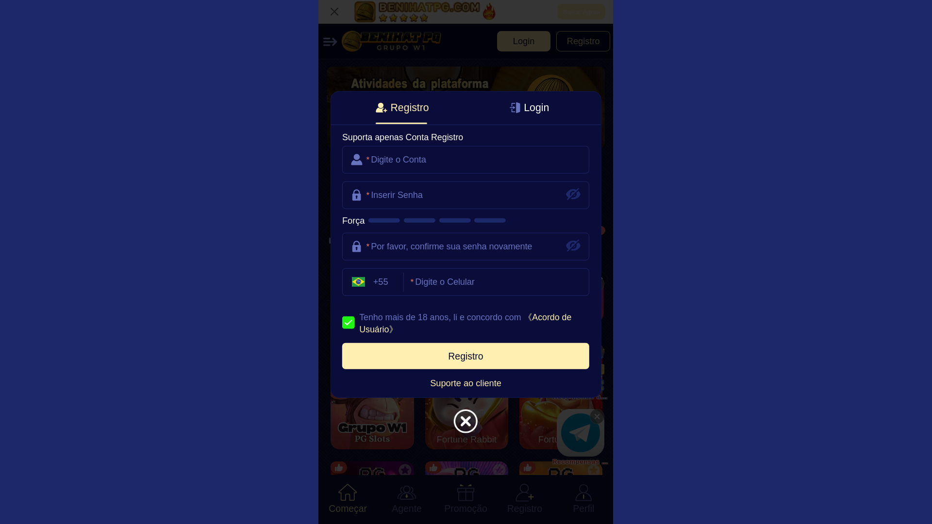website screenshot of https://w1benihatpg.com/
