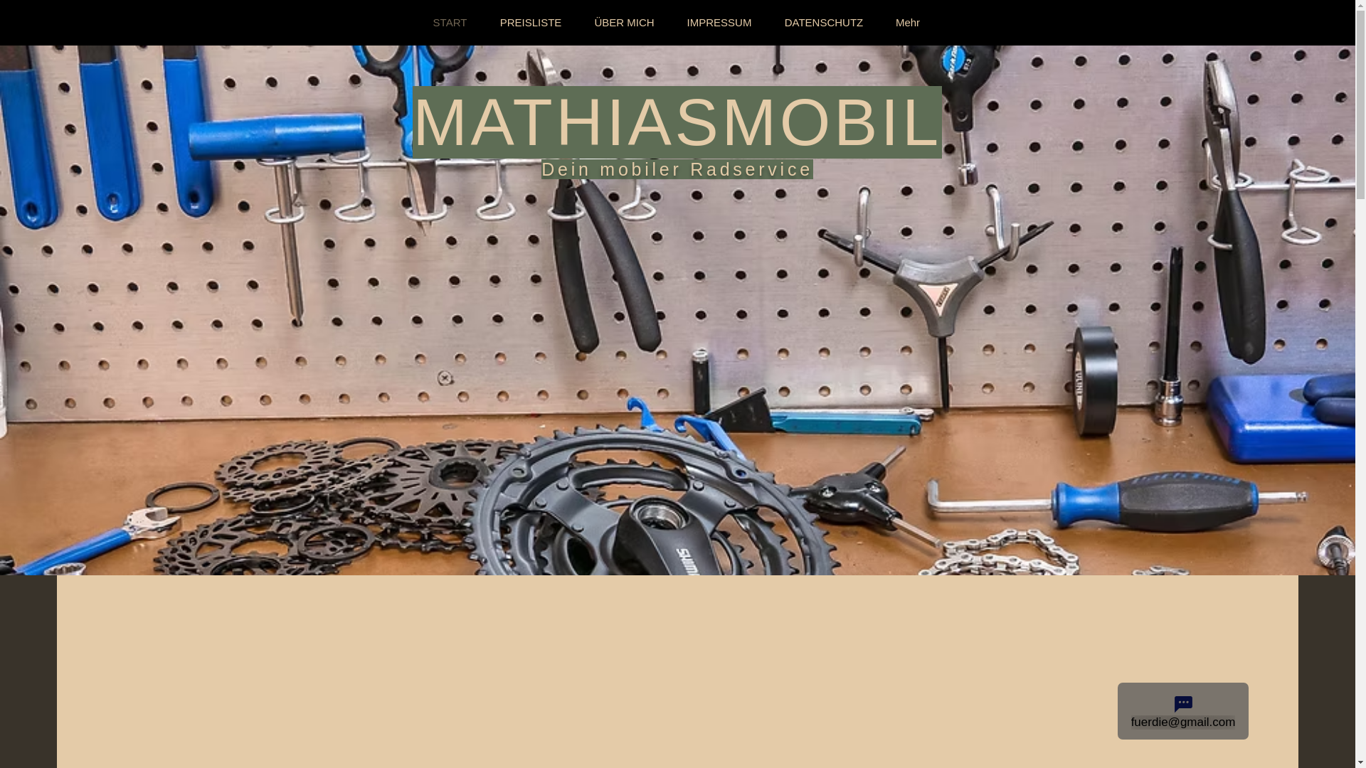 website screenshot of https://mathiasmobil.at/
