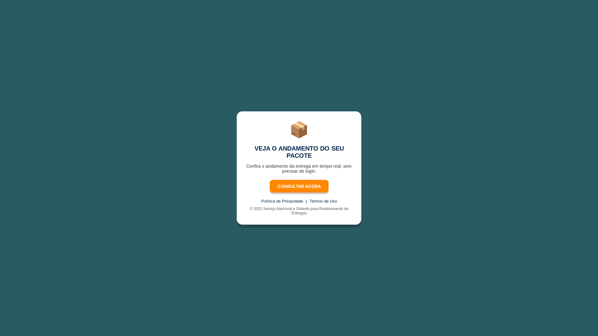 website screenshot of https://click-rastreio.shop/