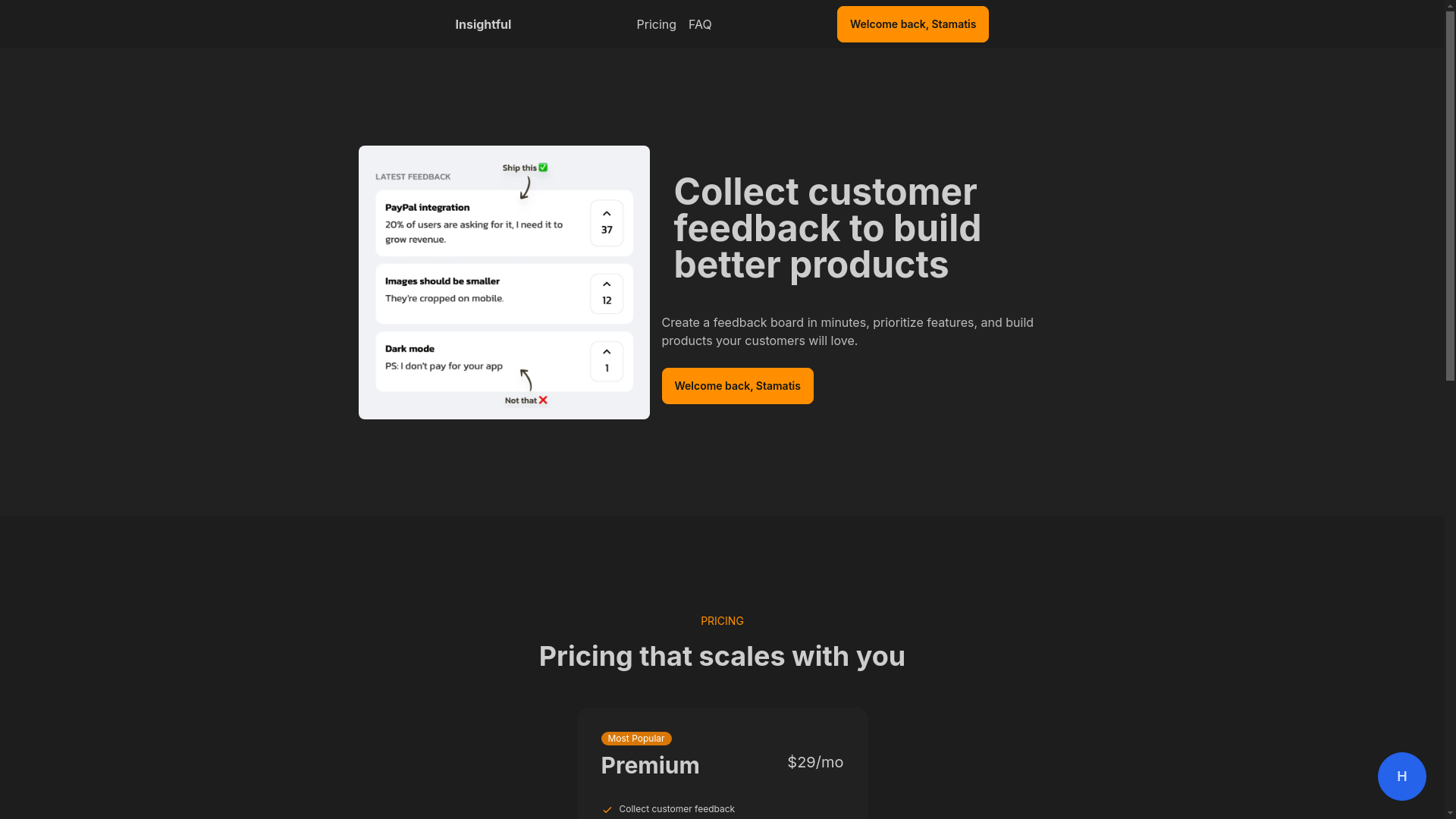 website screenshot of https://stamatisfloratos.com/