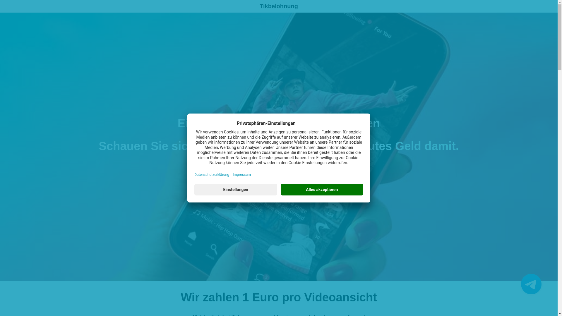website screenshot of https://12ik-belohnung.pages.dev/
