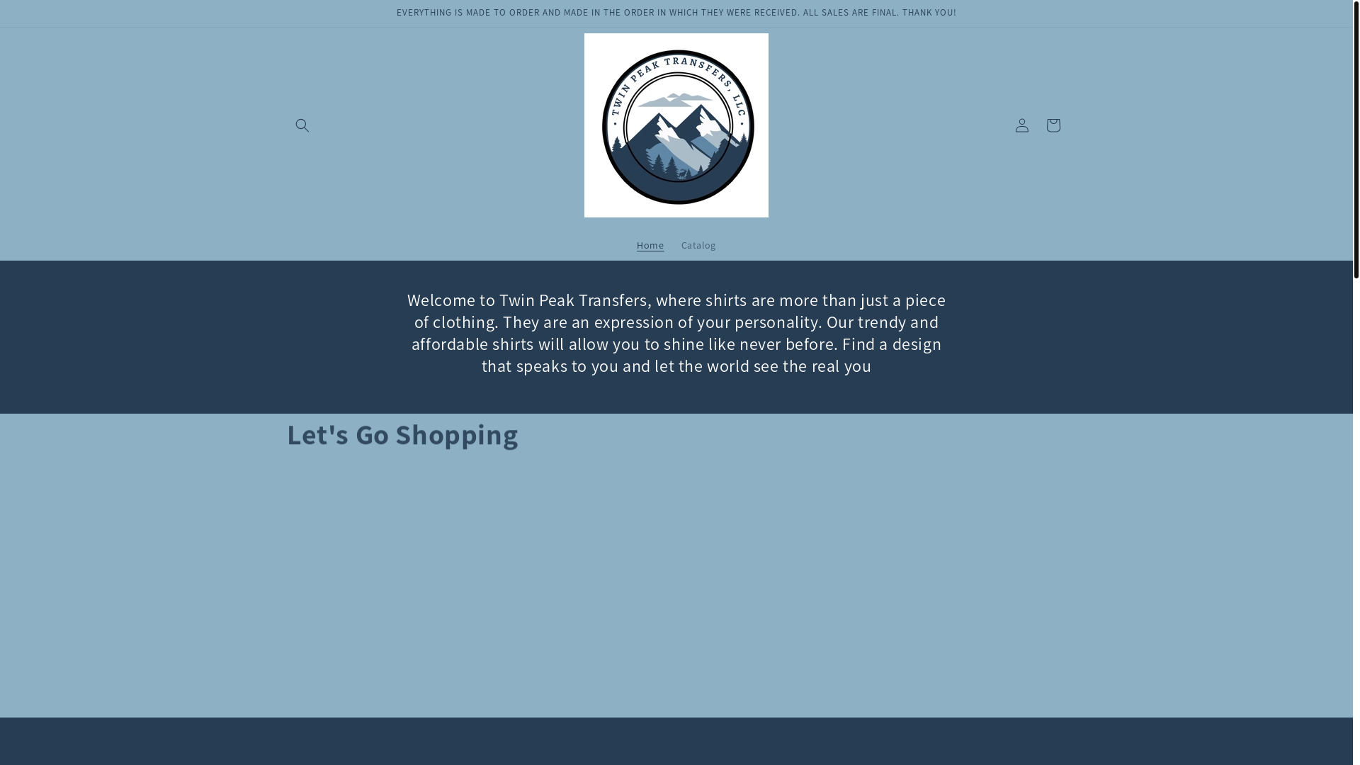 website screenshot of https://twinpeaktransfers.com/