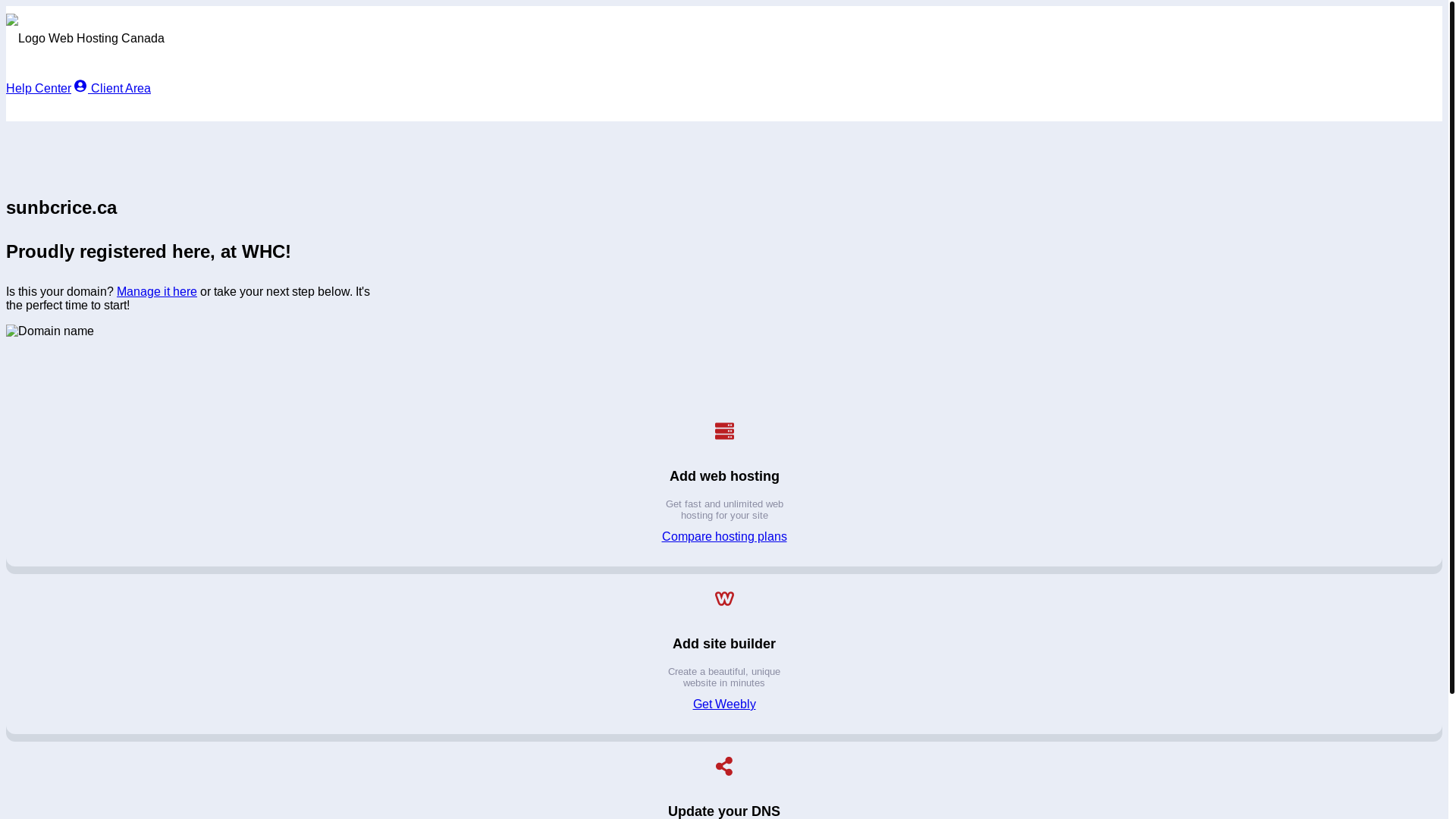 website screenshot of https://sunbcrice.ca/