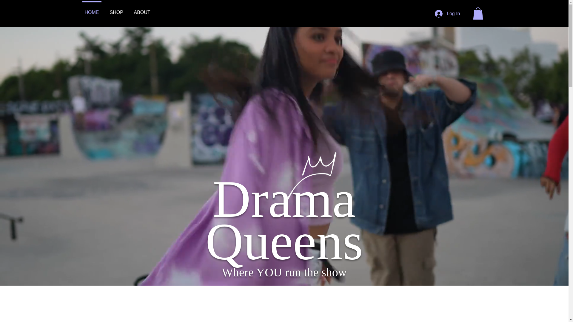 website screenshot of https://dramaqueens.be/