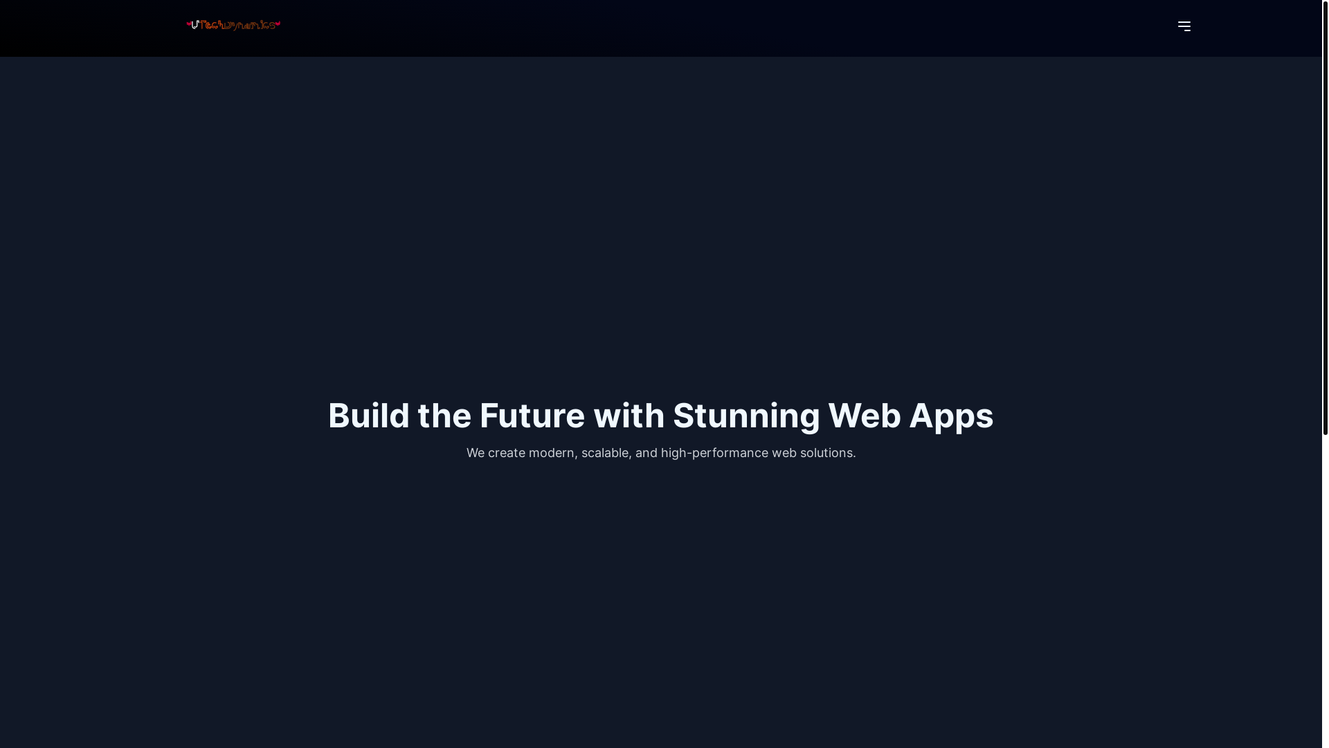 website screenshot of https://u-tech-dynamics-frontend.pages.dev/