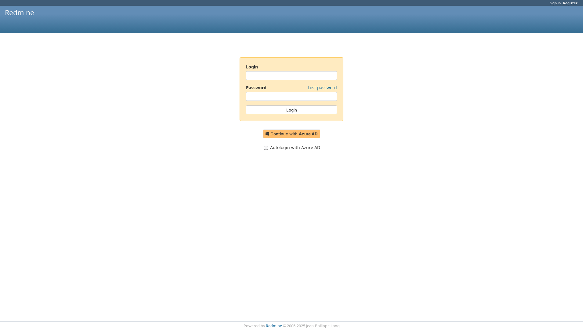 website screenshot of https://redmine.g2s.com.pl/